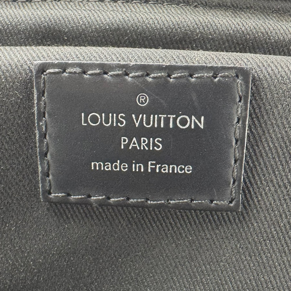 Louis Vuitton Black Damier Graphite Canvas Sling Bag (Pre-Owned)