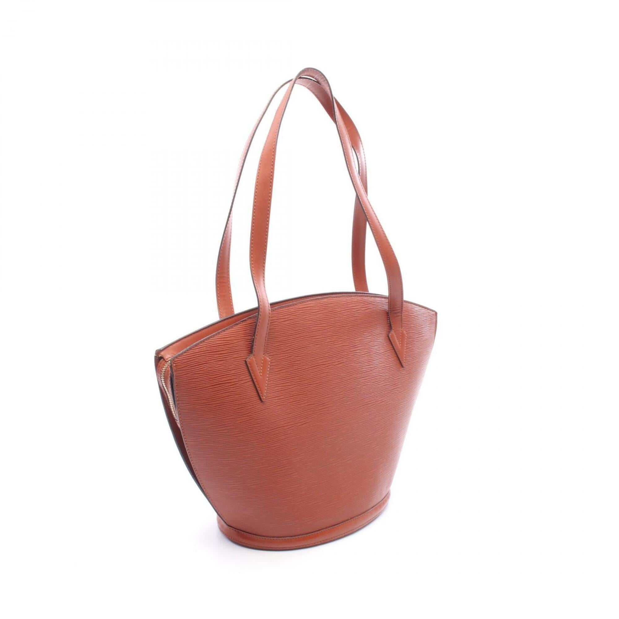 Louis Vuitton Brown Leather Handbag Shoulder Bag (Pre-Owned)