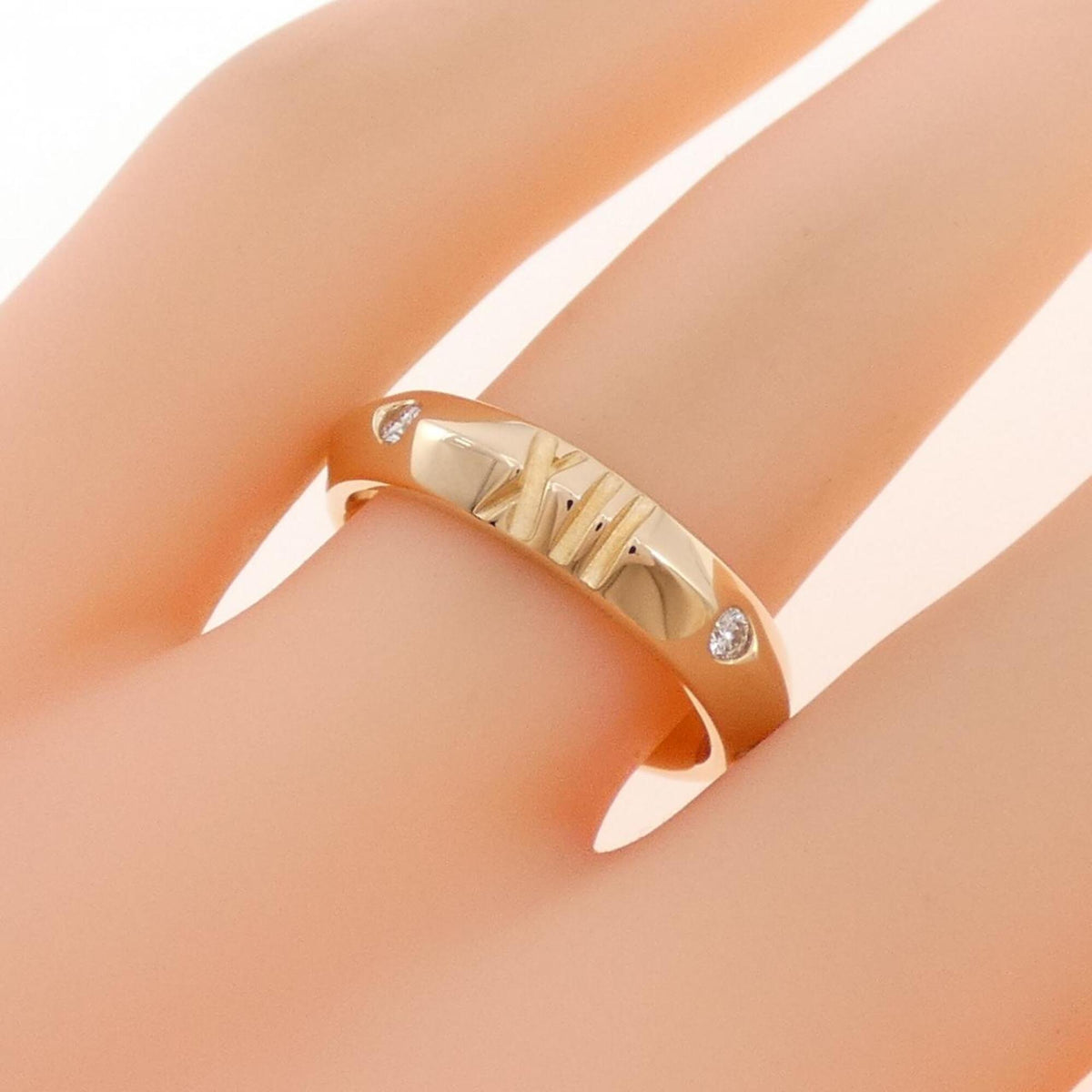Tiffany Pink Gold (18K) Band Ring (Pre-Owned)