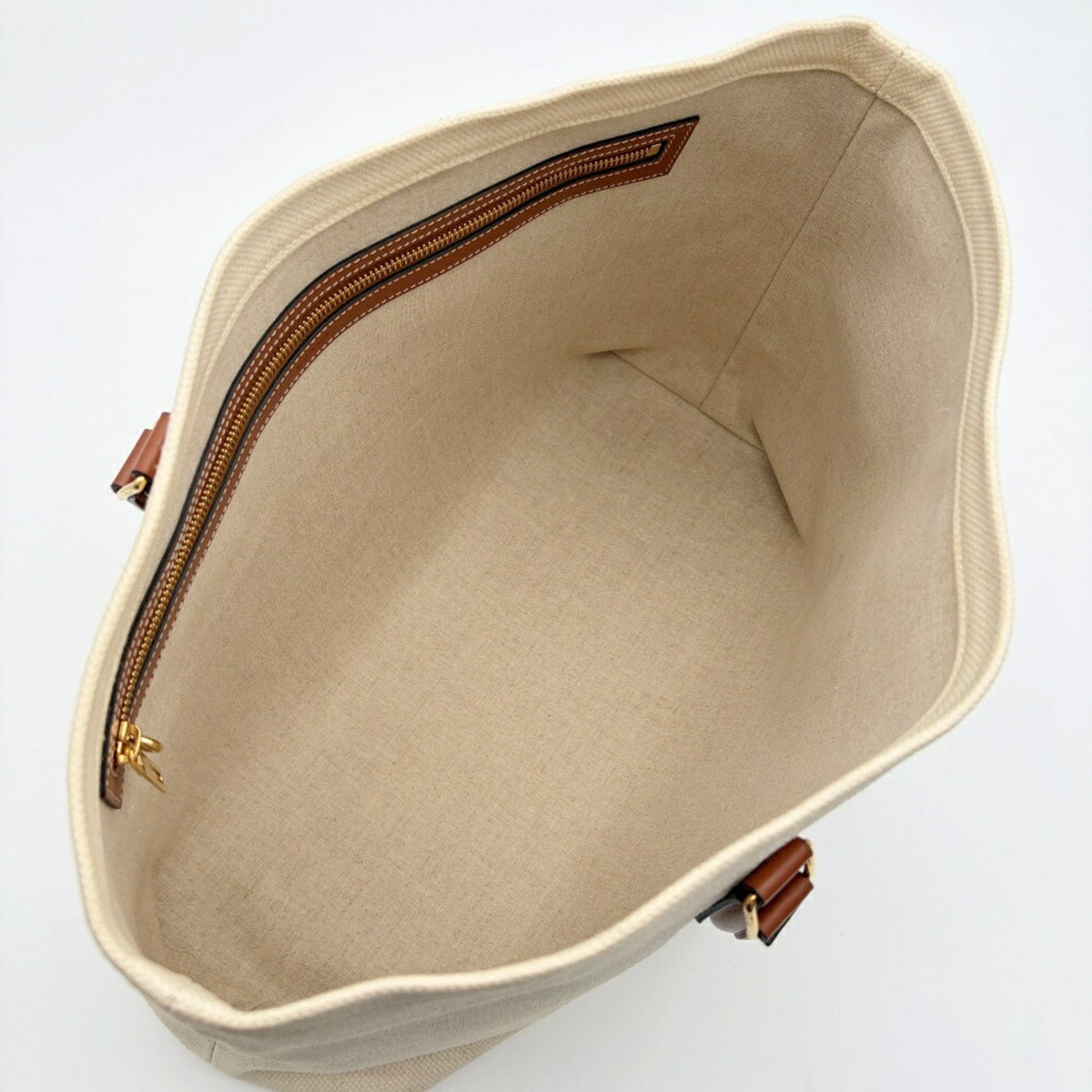Celine Canvas Leather Tote Bag (Pre-Owned)
