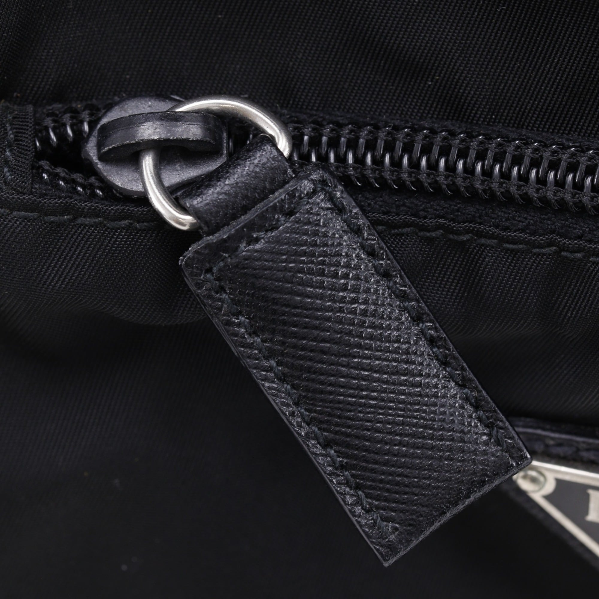 Prada Black Nylon Boston Bag (Pre-Owned)
