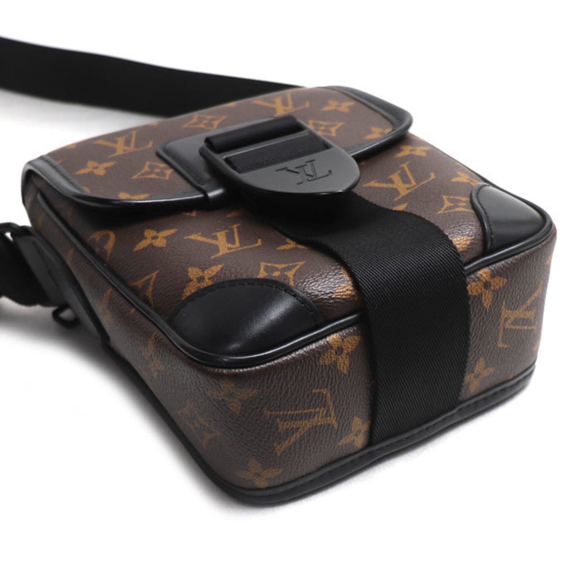Louis Vuitton Brown Monogram Shoulder Bag (Pre-Owned)