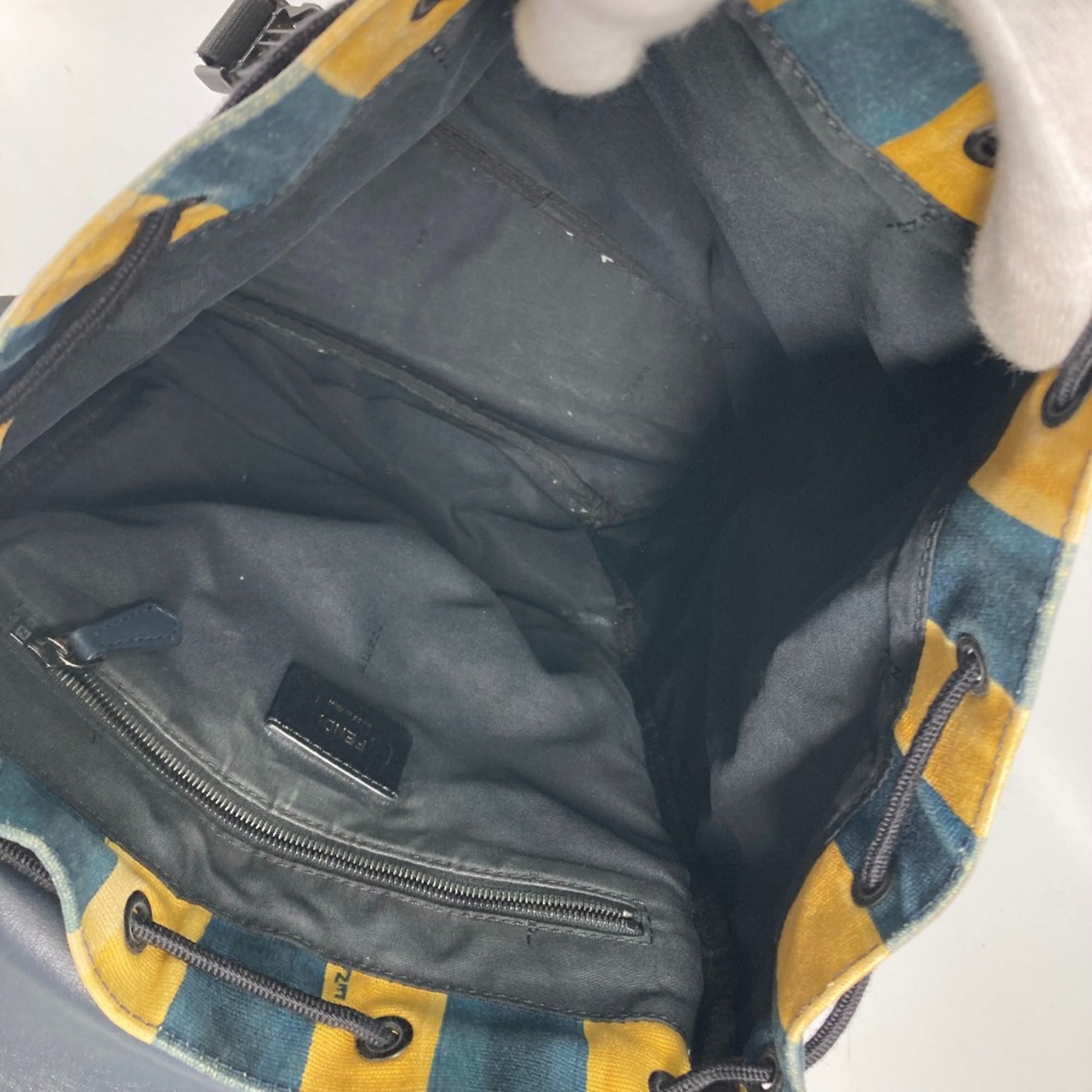 Fendi Yellow Other Backpack (Pre-Owned)