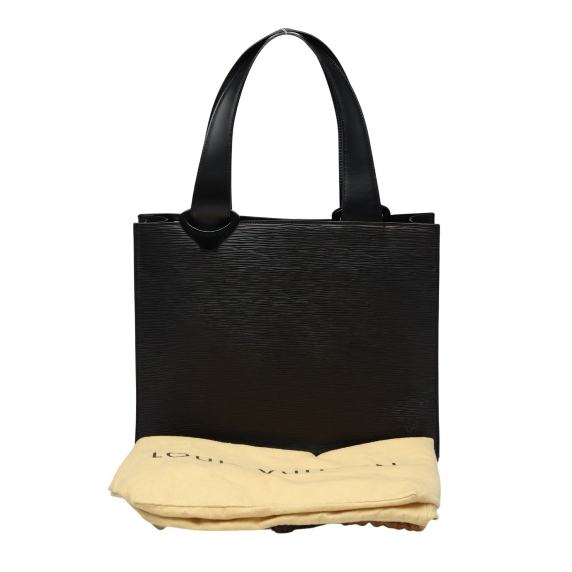 Louis Vuitton Black Epi Leather Shoulder Bag Tote Bag (Pre-Owned)