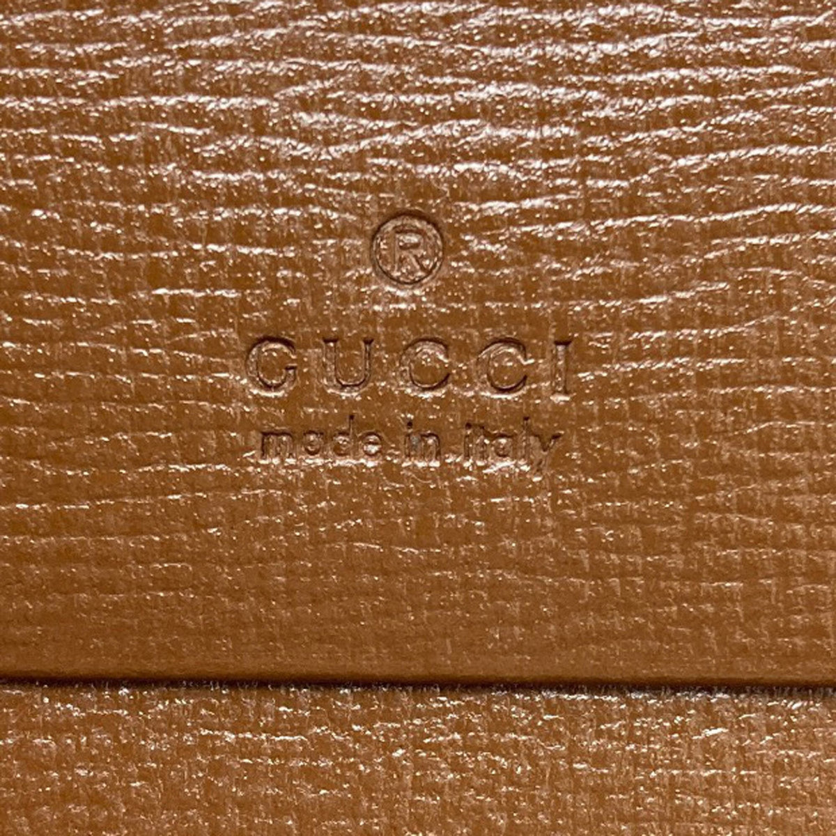 Gucci Brown Leather Wallet (Bi-Fold) (Pre-Owned)
