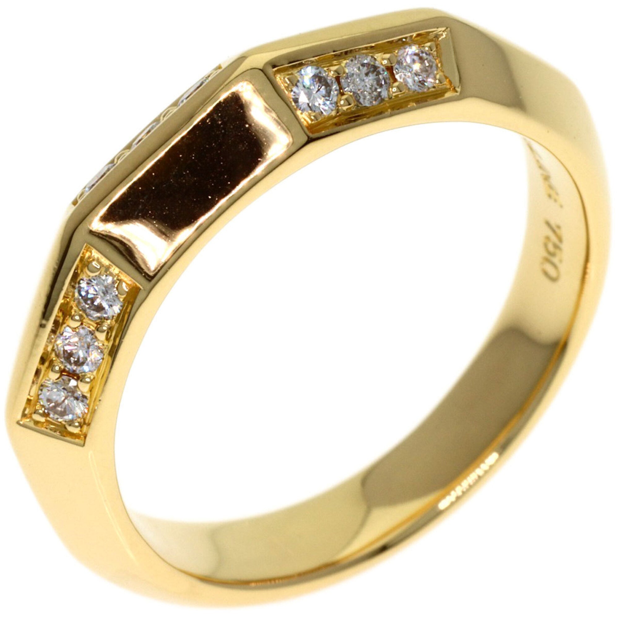 Celine Yellow Gold (18K) Band Ring (Pre-Owned)