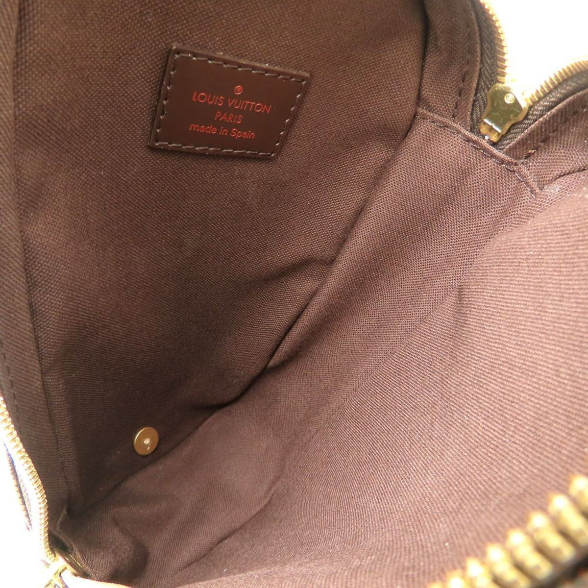 Louis Vuitton Damier Ebene Damier Canvas Pochette Sling Bag (Pre-Owned)