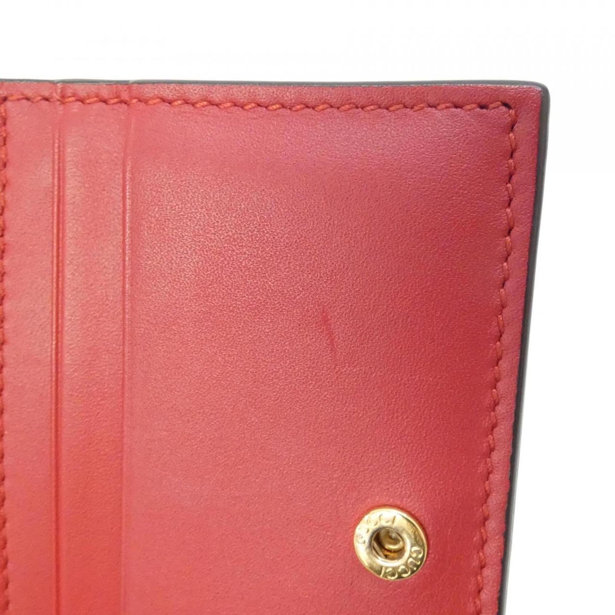 Gucci Beige Gg Supreme Canvas Wallet (Bi-Fold) (Pre-Owned)