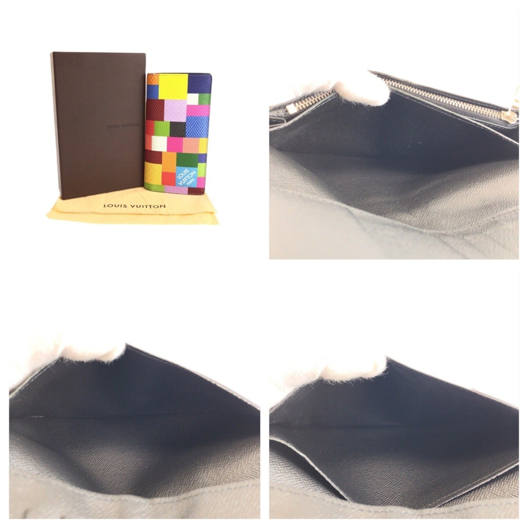 Louis Vuitton Damier Graphite Multi-Color Pvc Long Wallet (Bi-Fold) (Pre-Owned)