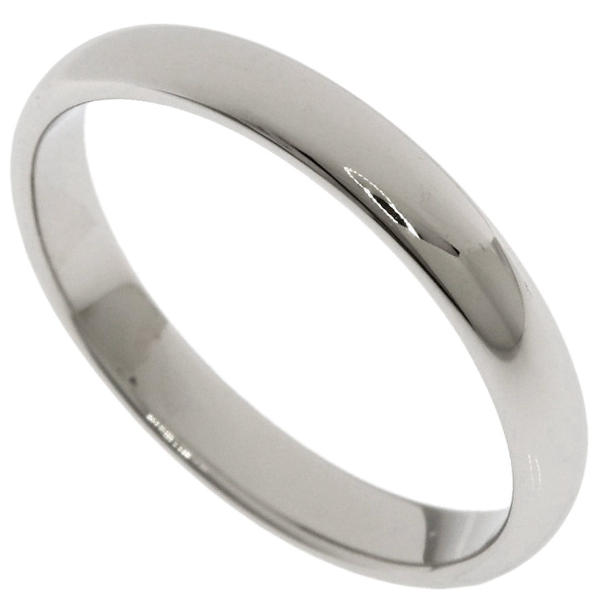 Van Cleef & Arpels Platinum 950 Band Ring (Pre-Owned)