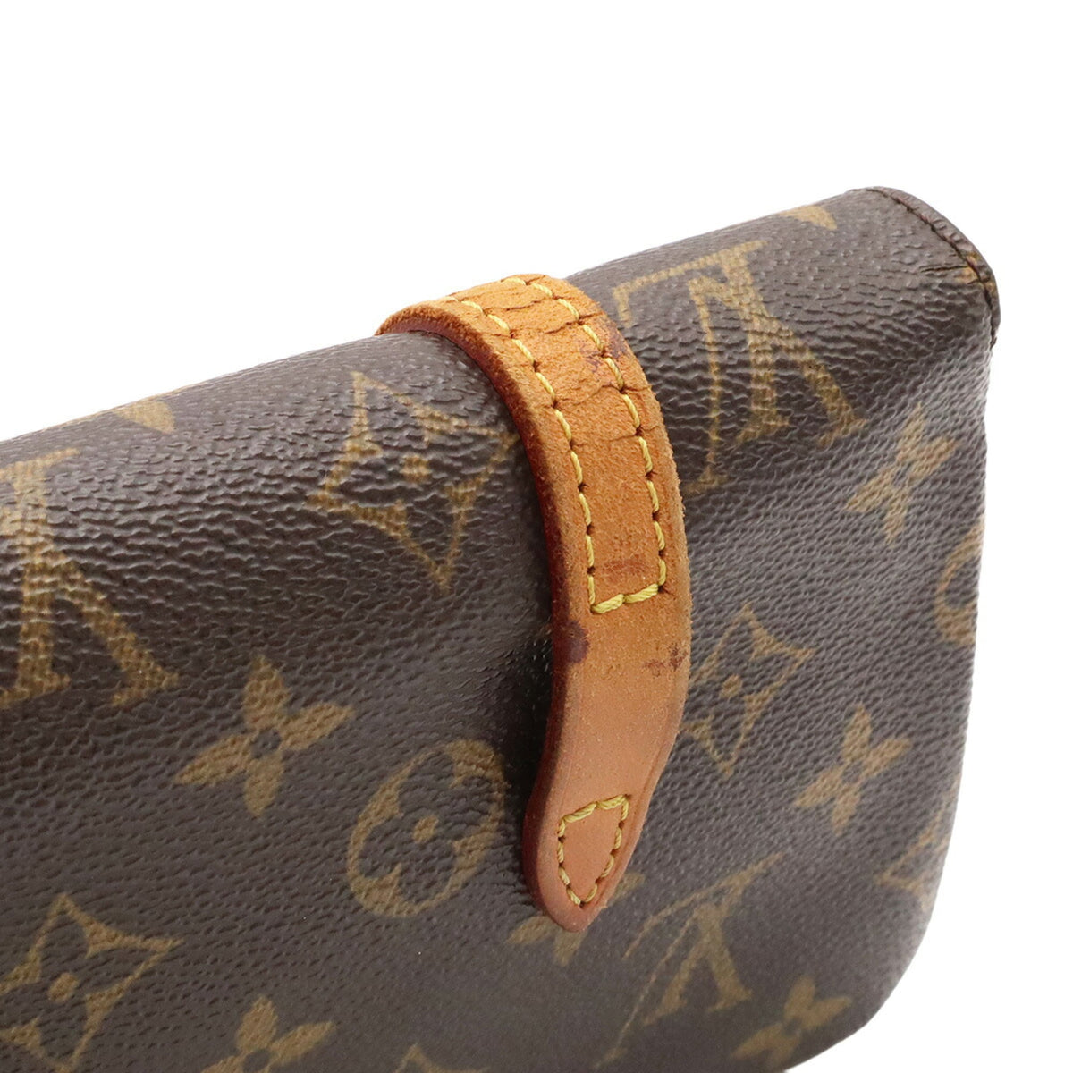 Louis Vuitton Monogram Brown Monogram Monogram Clutch Bag Pochette Pouch Sling Bag (Pre-Owned)