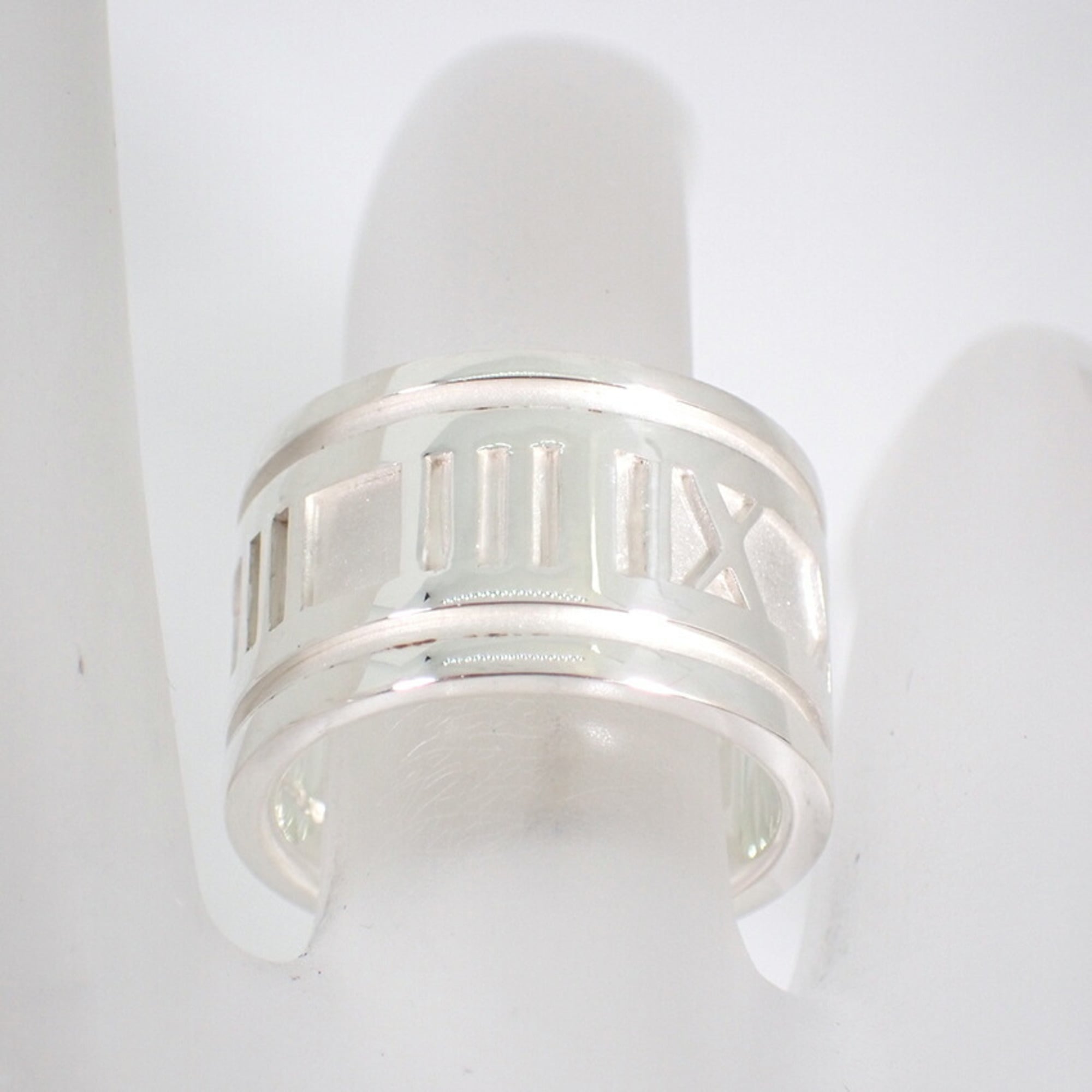 Tiffany Silver Sterling Silver 925 Band Ring (Pre-Owned)