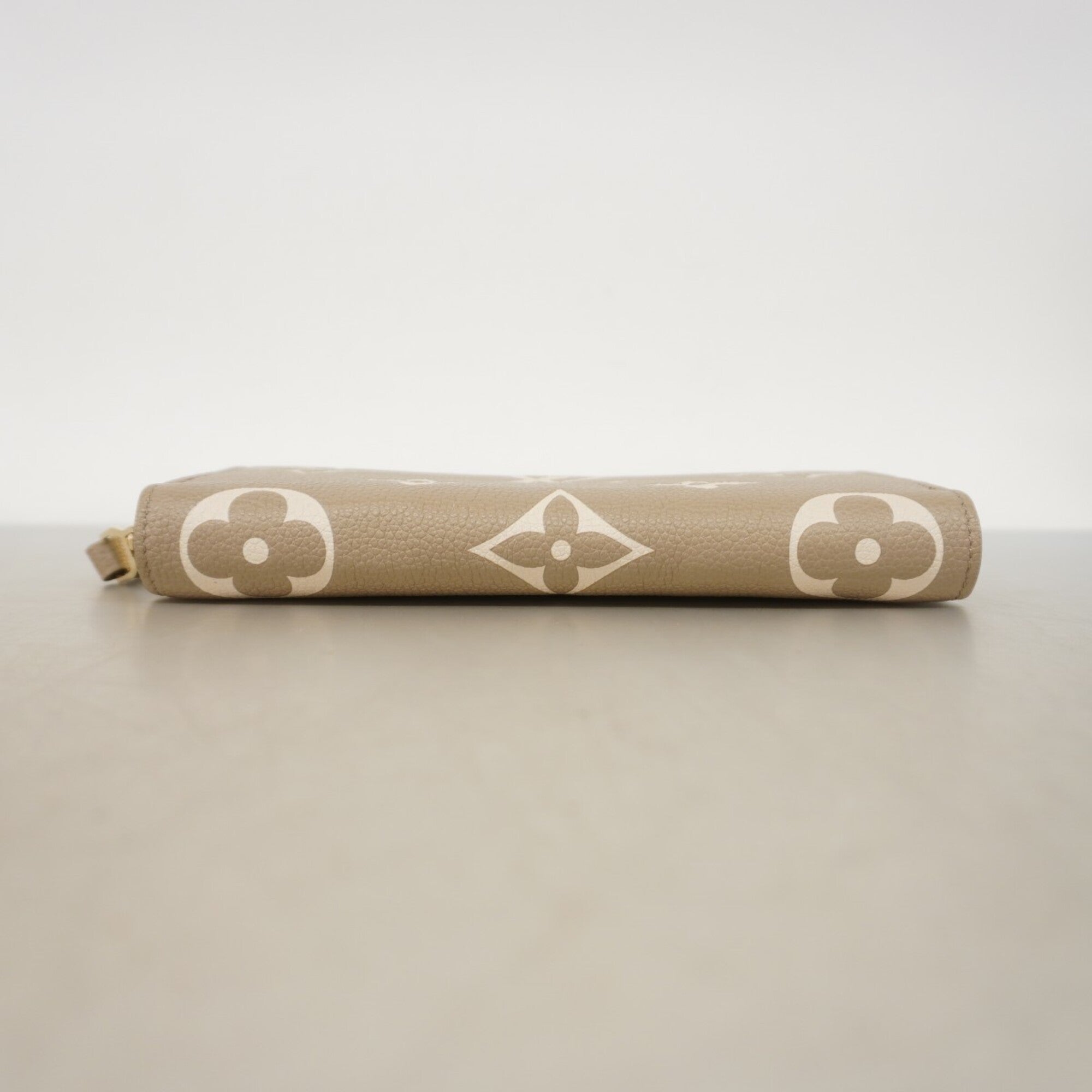 Louis Vuitton Cream Tourterelle Long Wallet (Bi-Fold) (Pre-Owned)