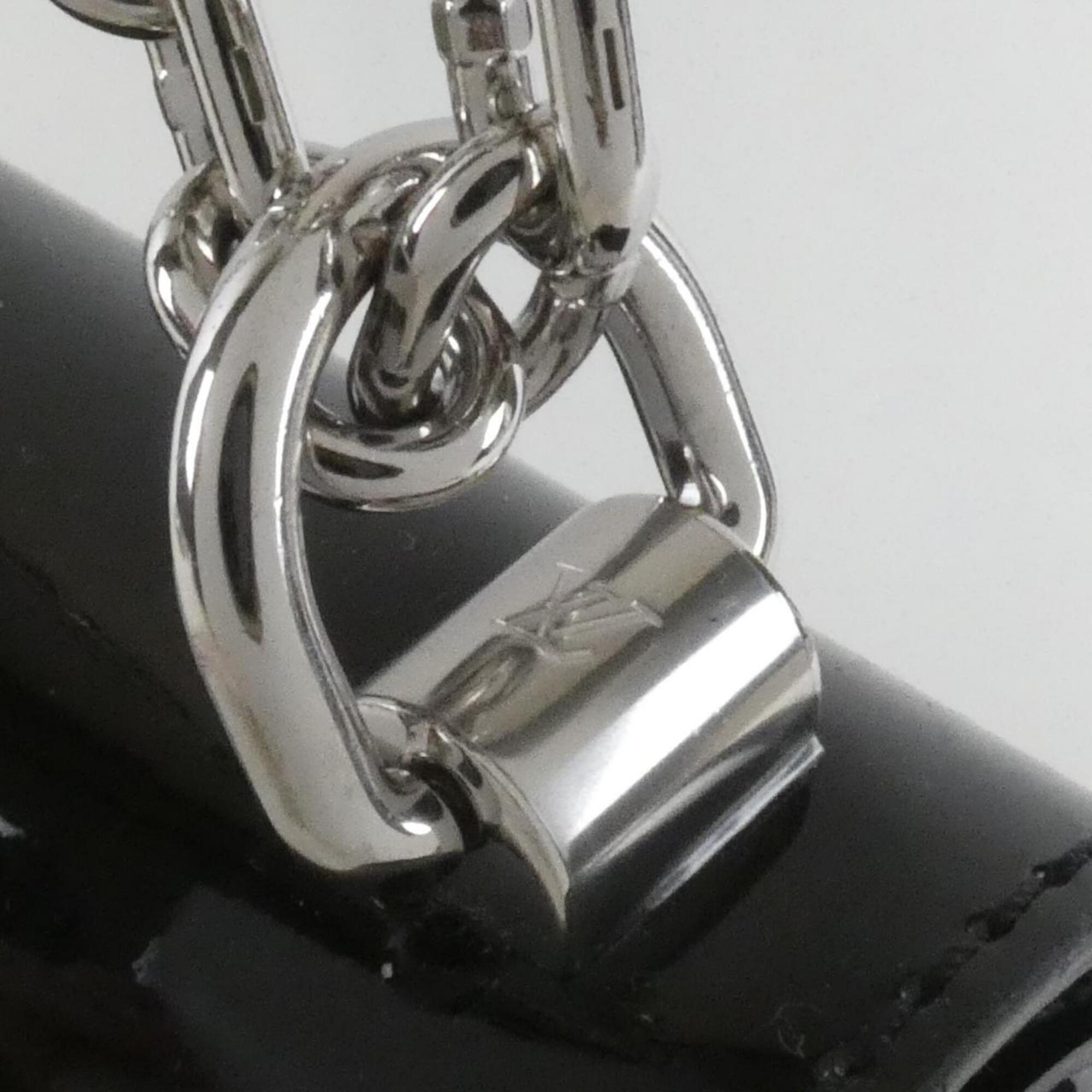 Louis Vuitton Black Leather Shoulder Bag (Pre-Owned)