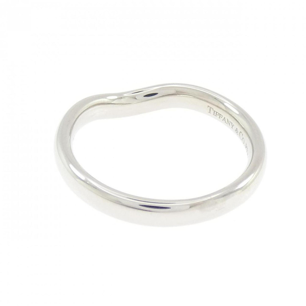 Tiffany Platinum 950 Band Ring (Pre-Owned)