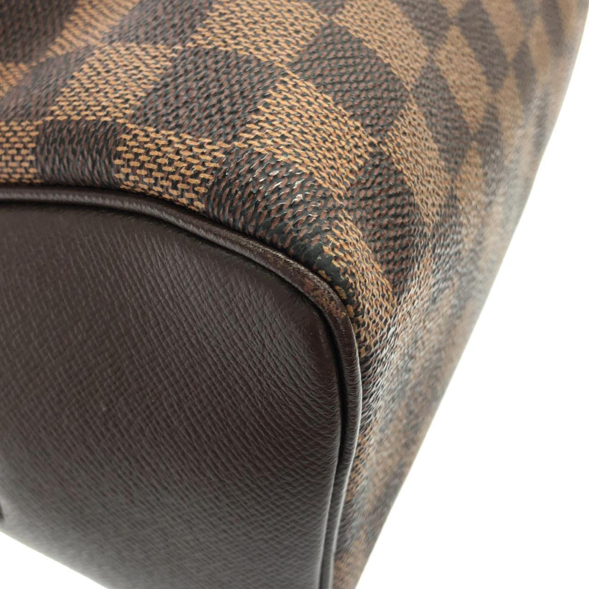 Louis Vuitton Damier Damier Canvas Ebene Damier Canvas Handbag (Pre-Owned)