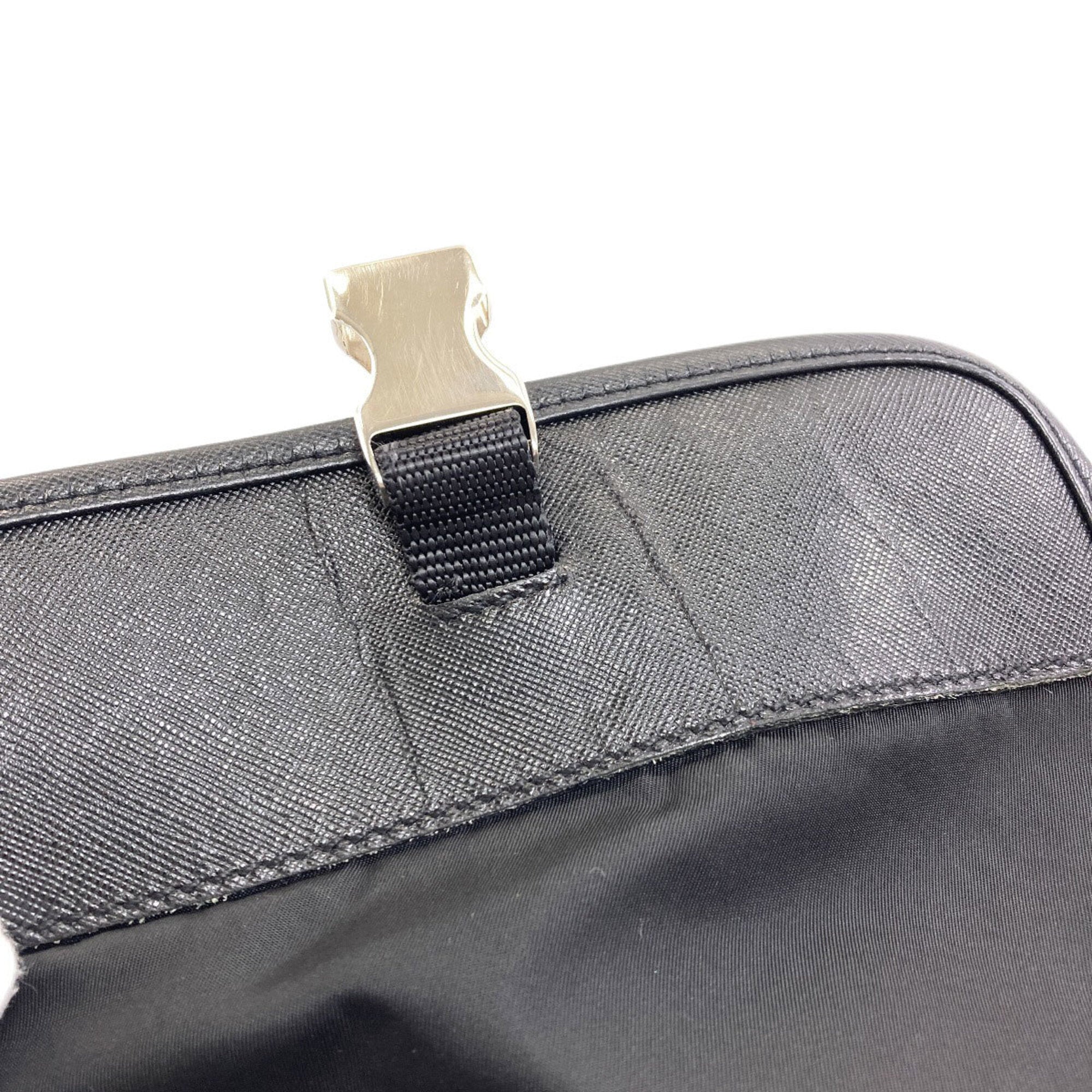 Prada Black Nylon Shoulder Bag (Pre-Owned)