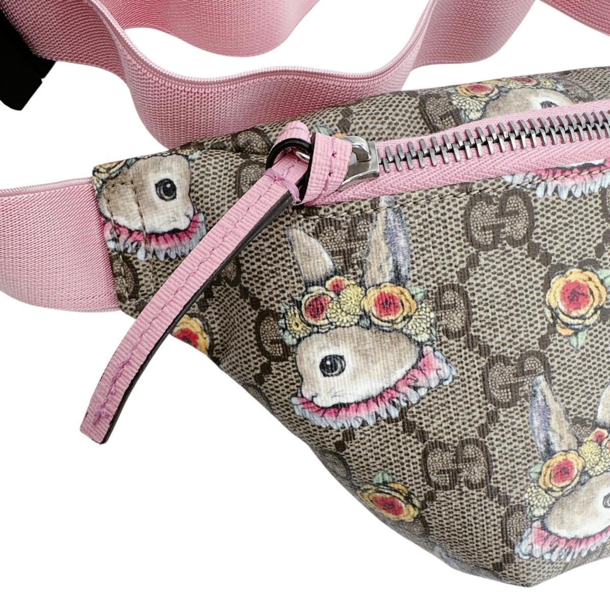 Gucci Beige Gg Supreme Fanny Pack (Pre-Owned)