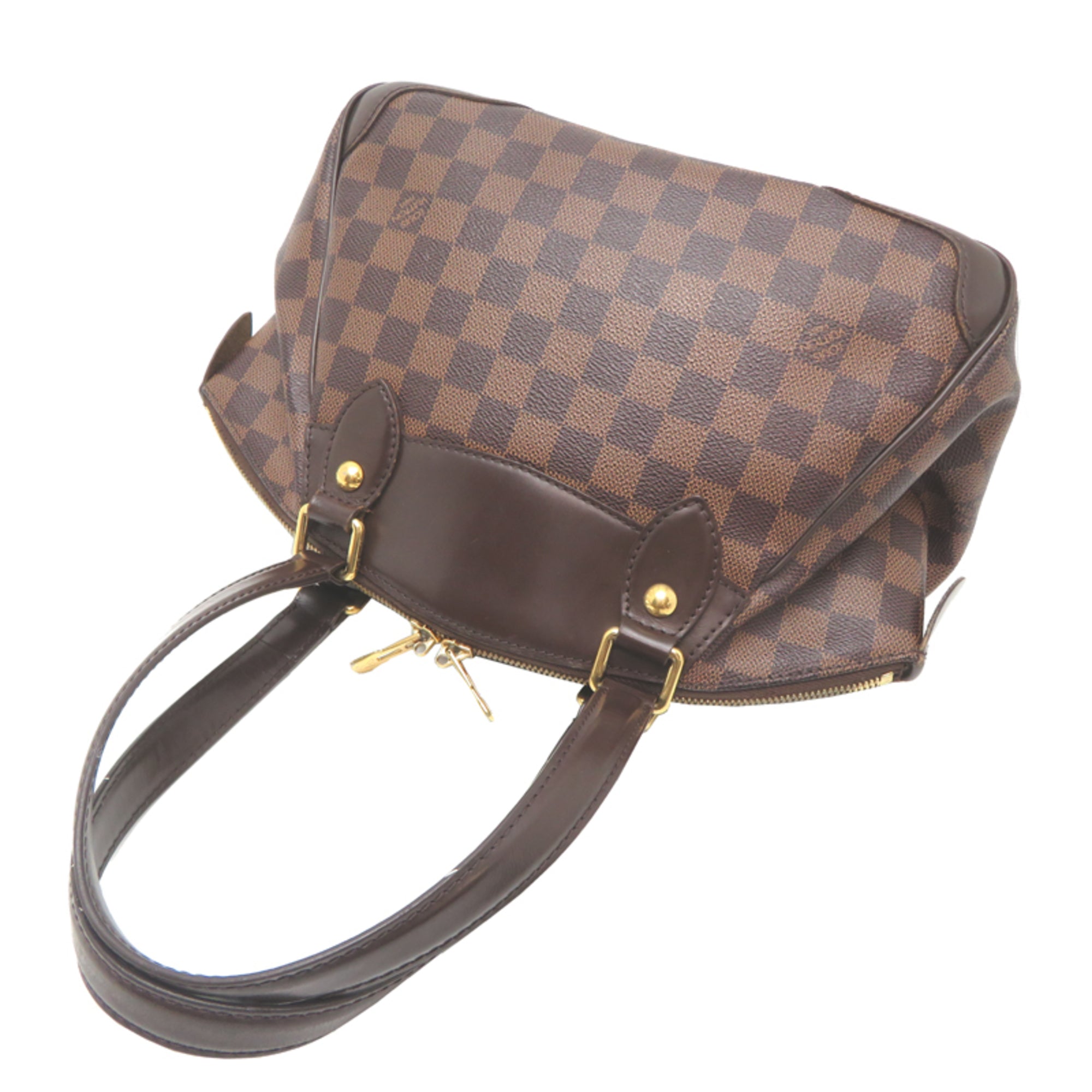 Louis Vuitton Brown Damier Canvas Handbag (Pre-Owned)