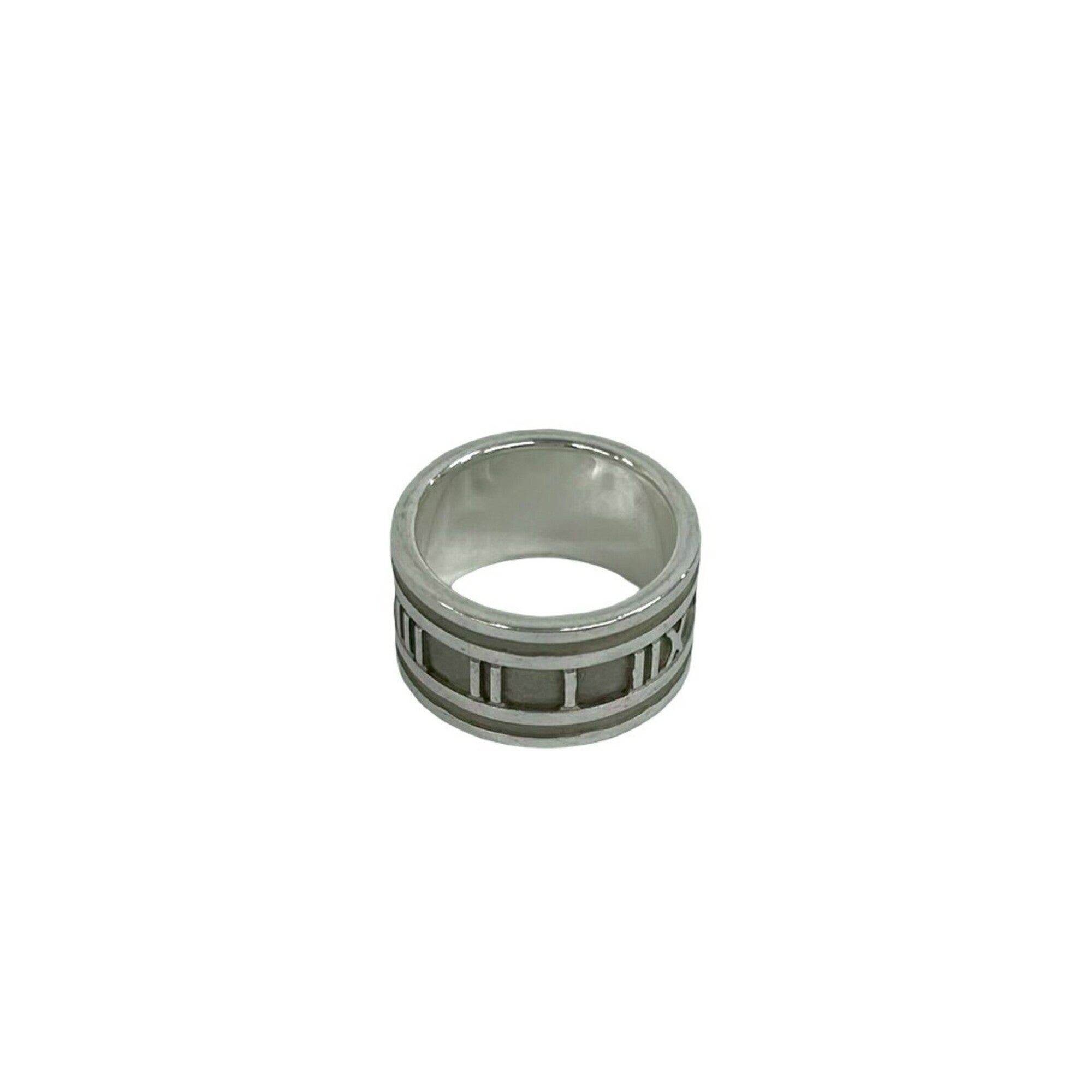 Tiffany Silver Silver 925 Band Ring (Pre-Owned)
