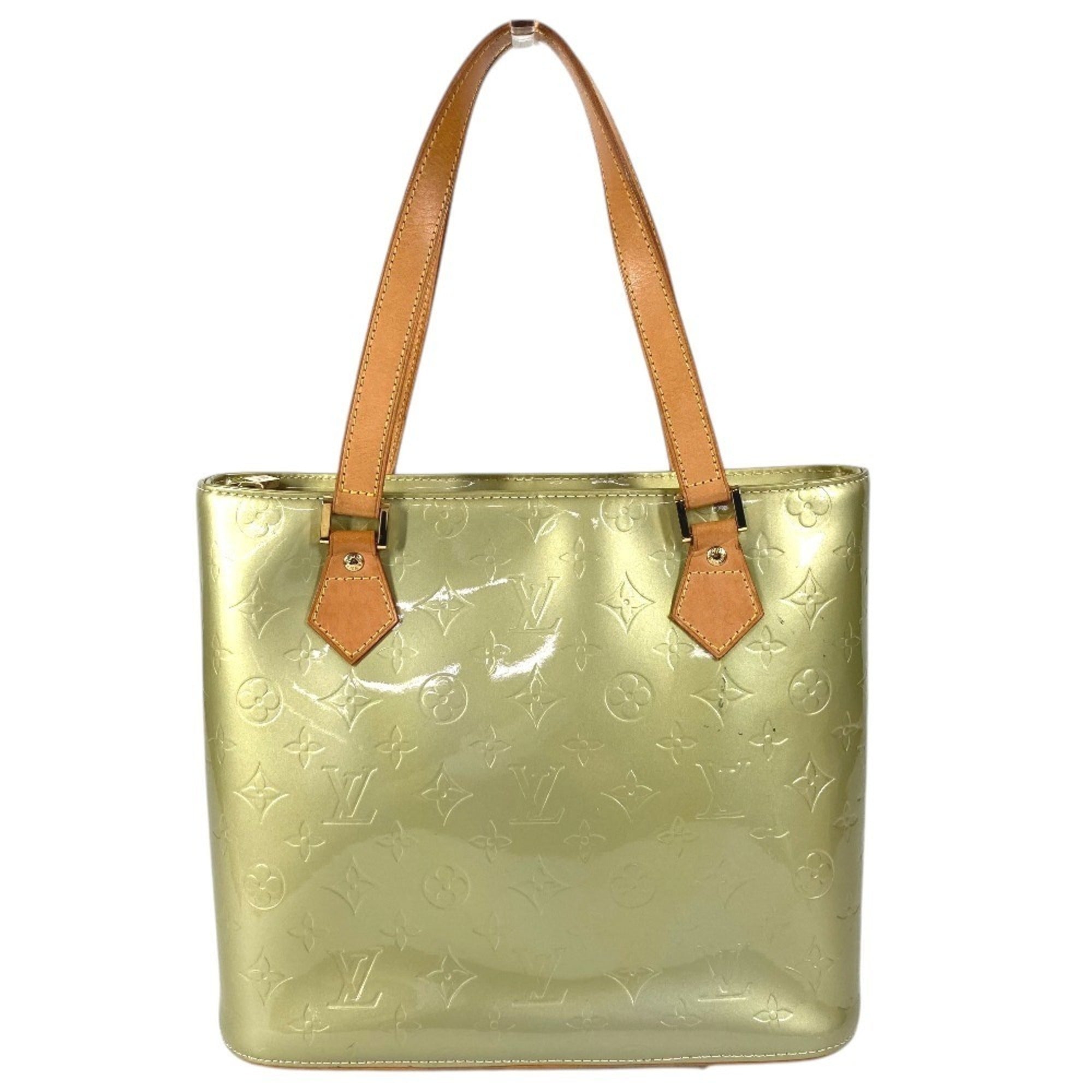 Louis Vuitton Monogram Vernis Gray Gris Monogram Vernis Shoulder Bag (Pre-Owned)
