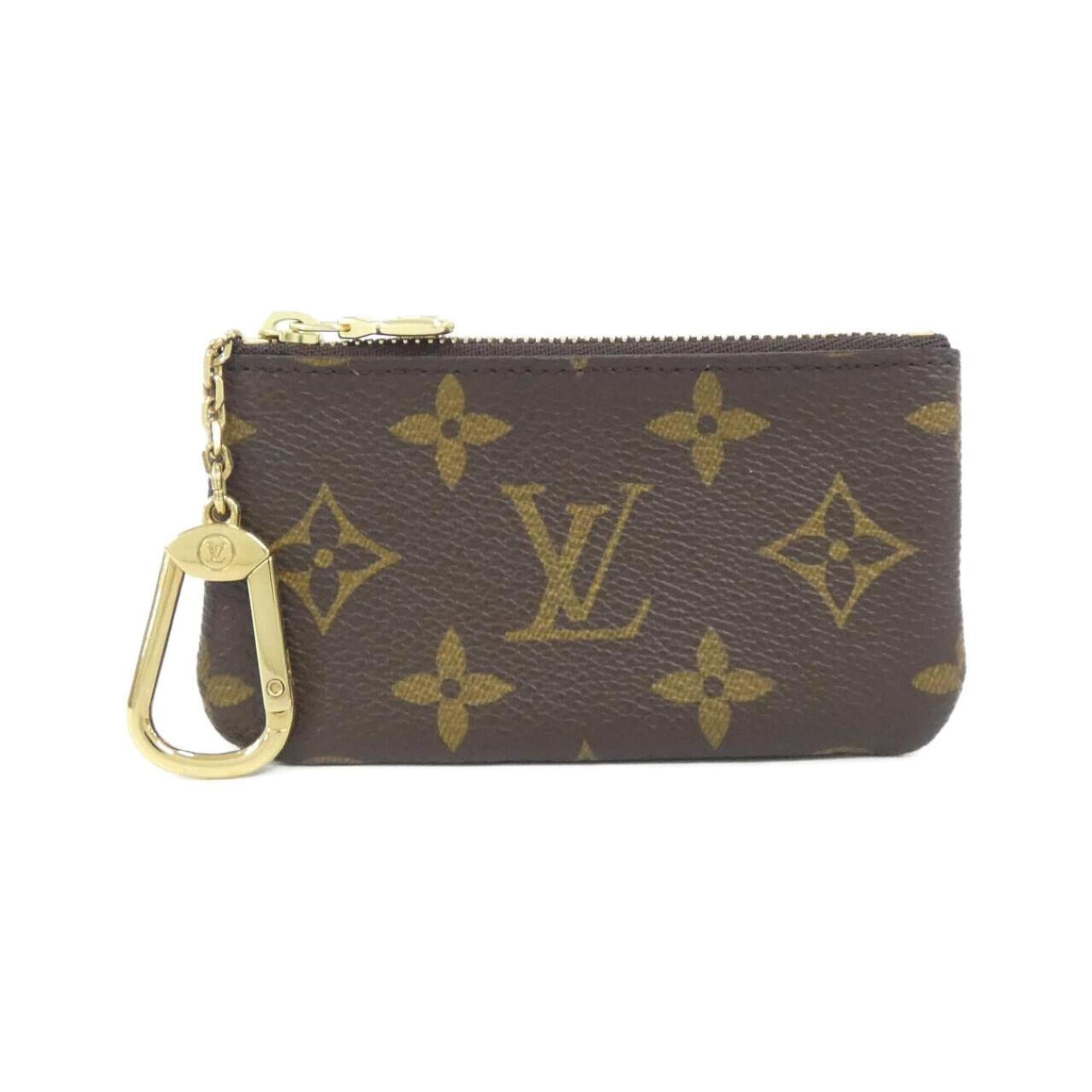 Louis Vuitton Marron Coated Canvas Coin Purse/Coin Case (Pre-Owned)