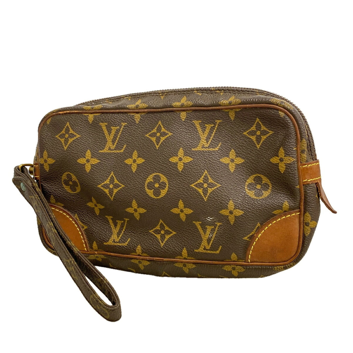 Louis Vuitton Brown Clutch Bag (Pre-Owned)
