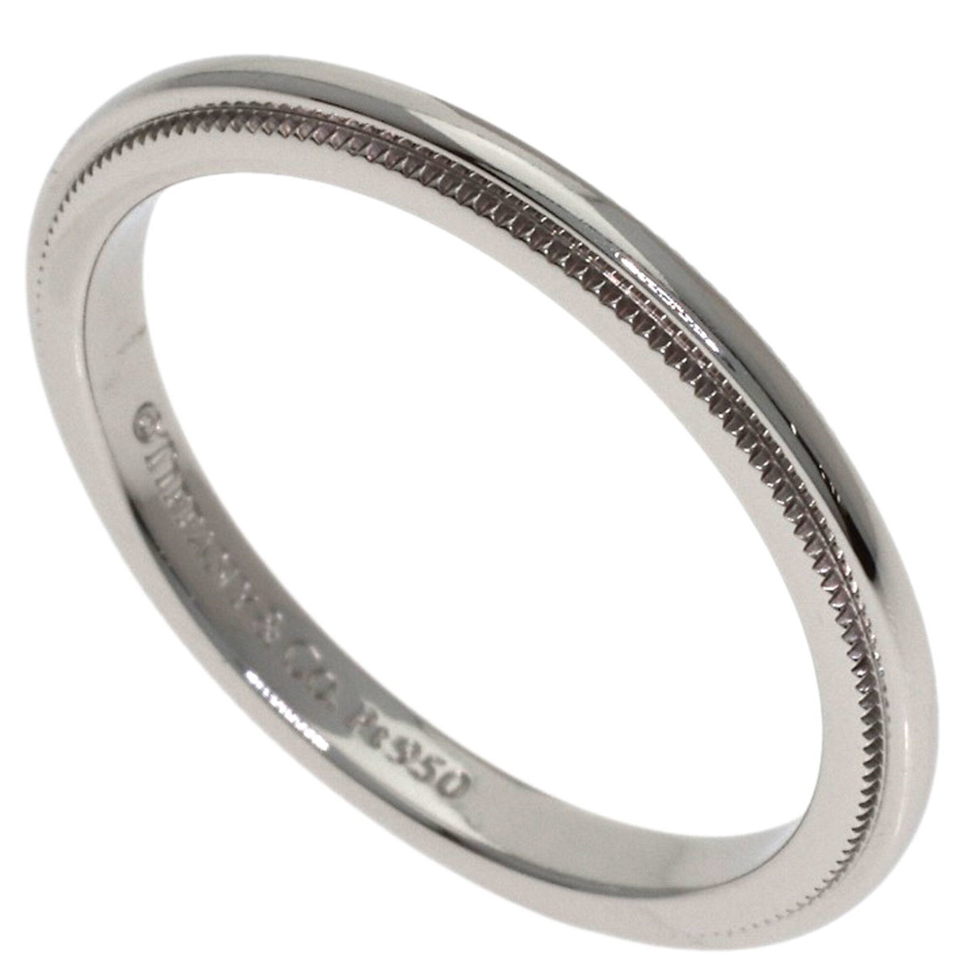 Tiffany Platinum 950 Band Ring (Pre-Owned)