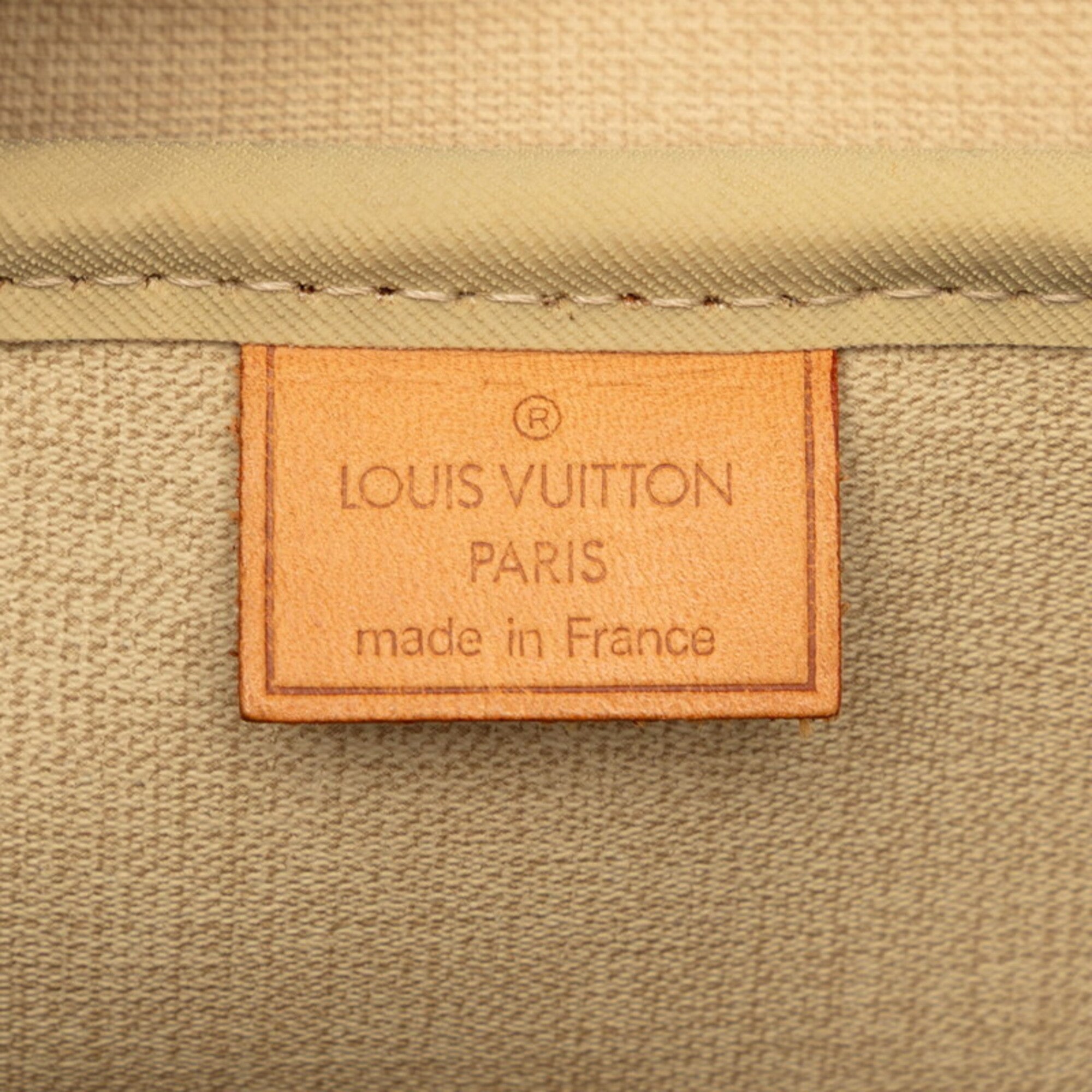 Louis Vuitton Brown Pvc Leather Handbag (Pre-Owned)