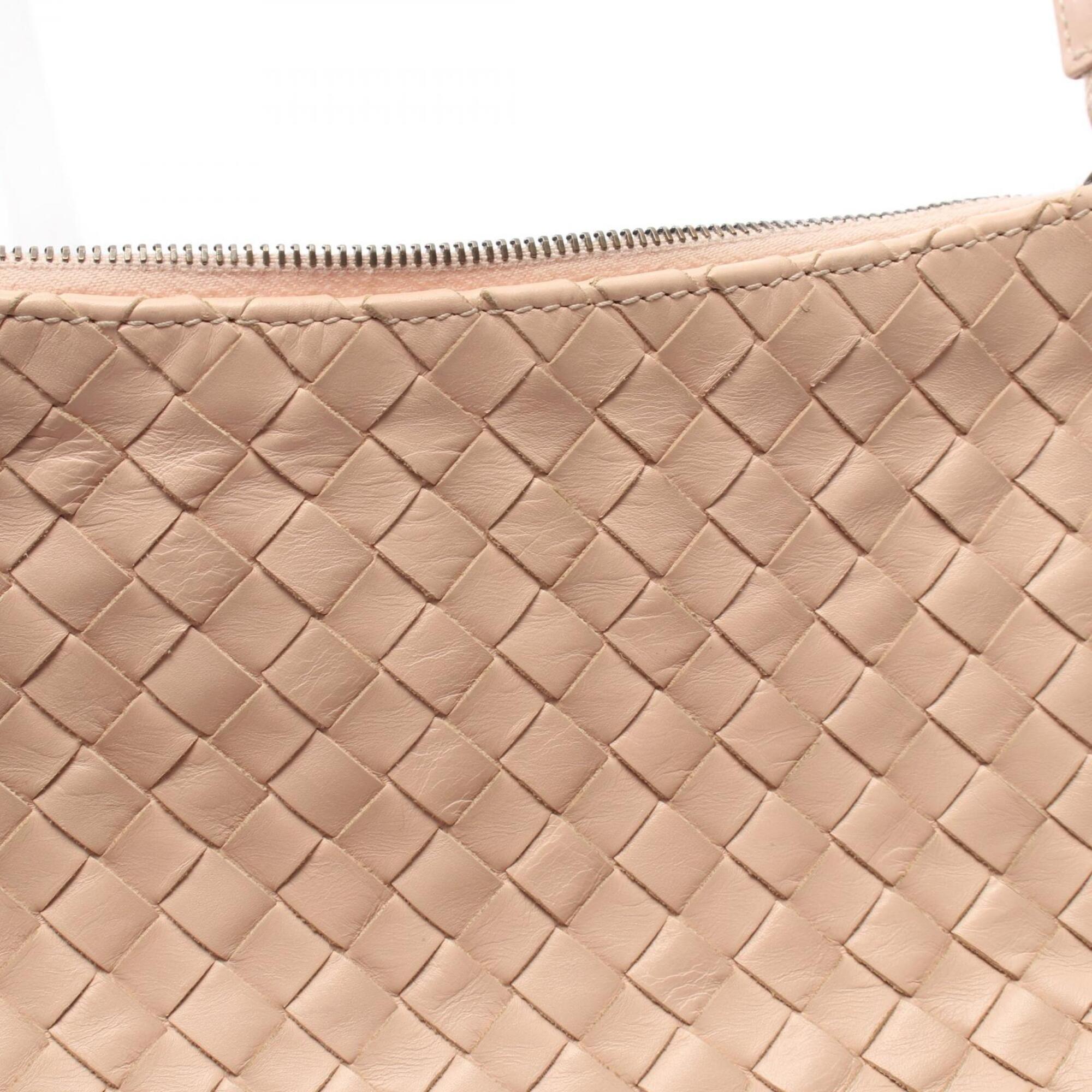 Bottega Veneta Pink Intrecciato Handbag Shoulder Bag (Pre-Owned)