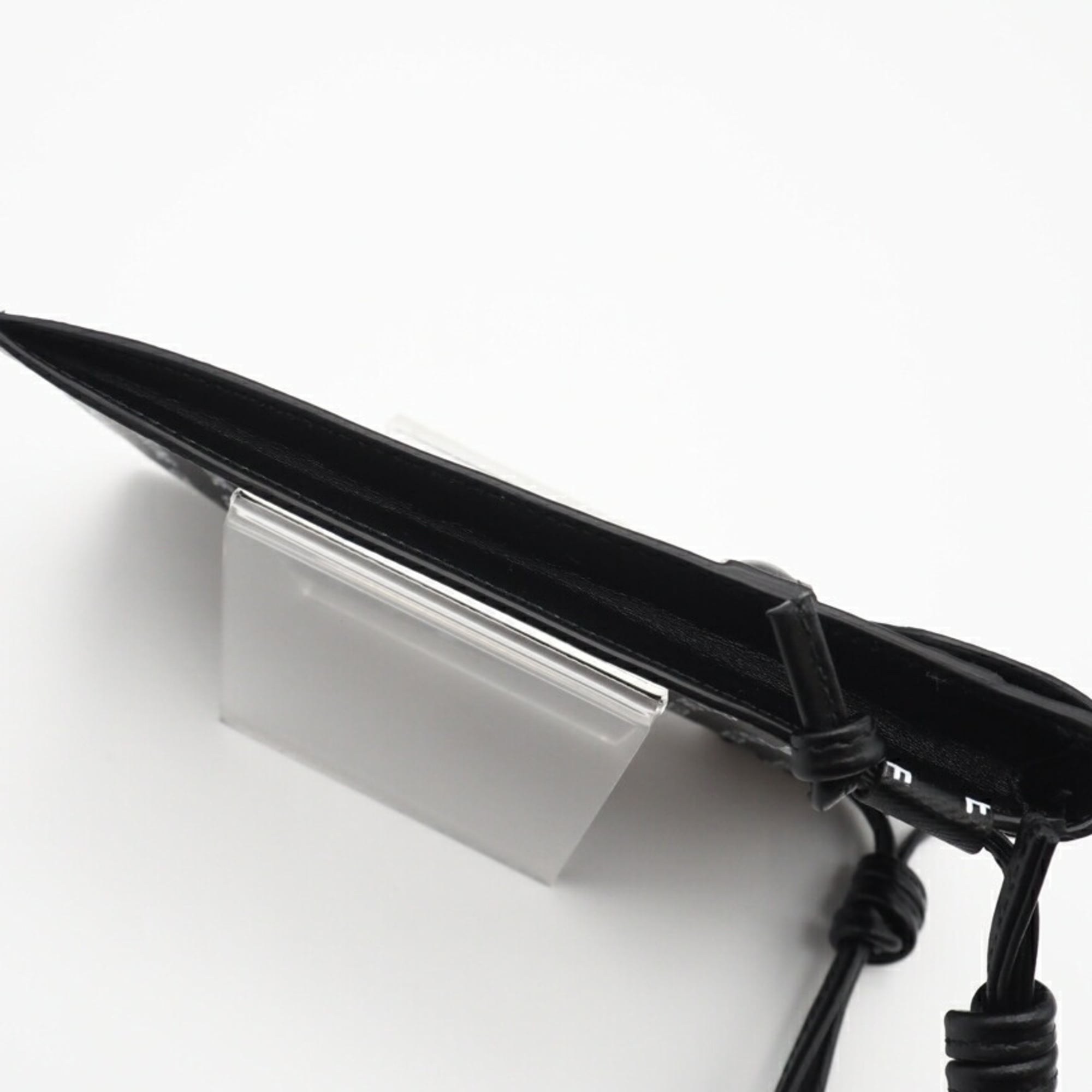 Celine Black White Leather Shoulder Bag (Pre-Owned)