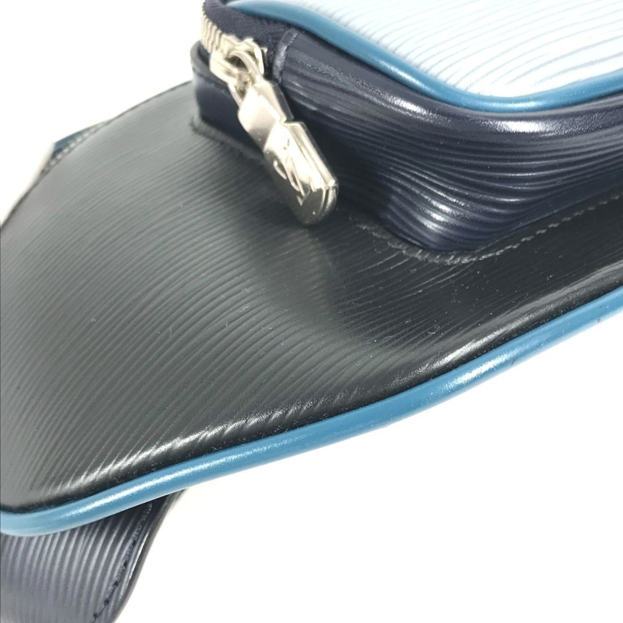 Louis Vuitton Blue Monogram Eclipse Navy Monogram Eclipse Epi Leather Fanny Pack Shoulder Bag (Pre-Owned)