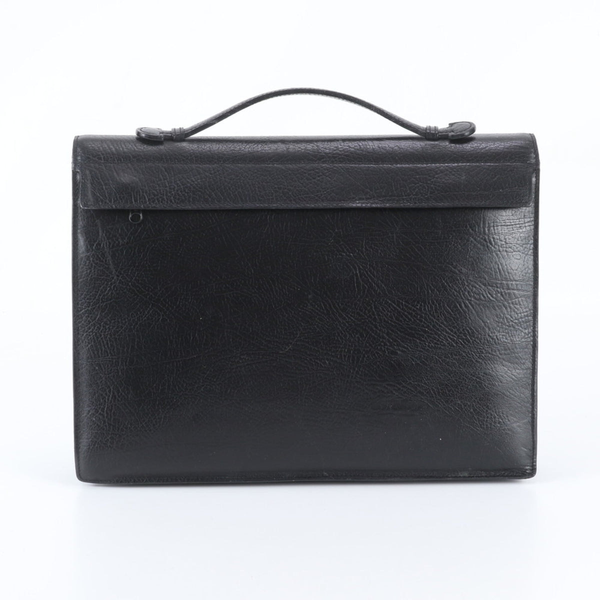 Bally Black Leather Briefcase (Pre-Owned)