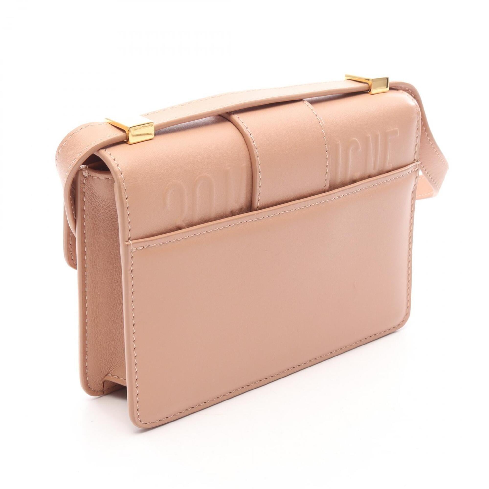 Christian Dior Pink Leather Handbag Shoulder Bag (Pre-Owned)