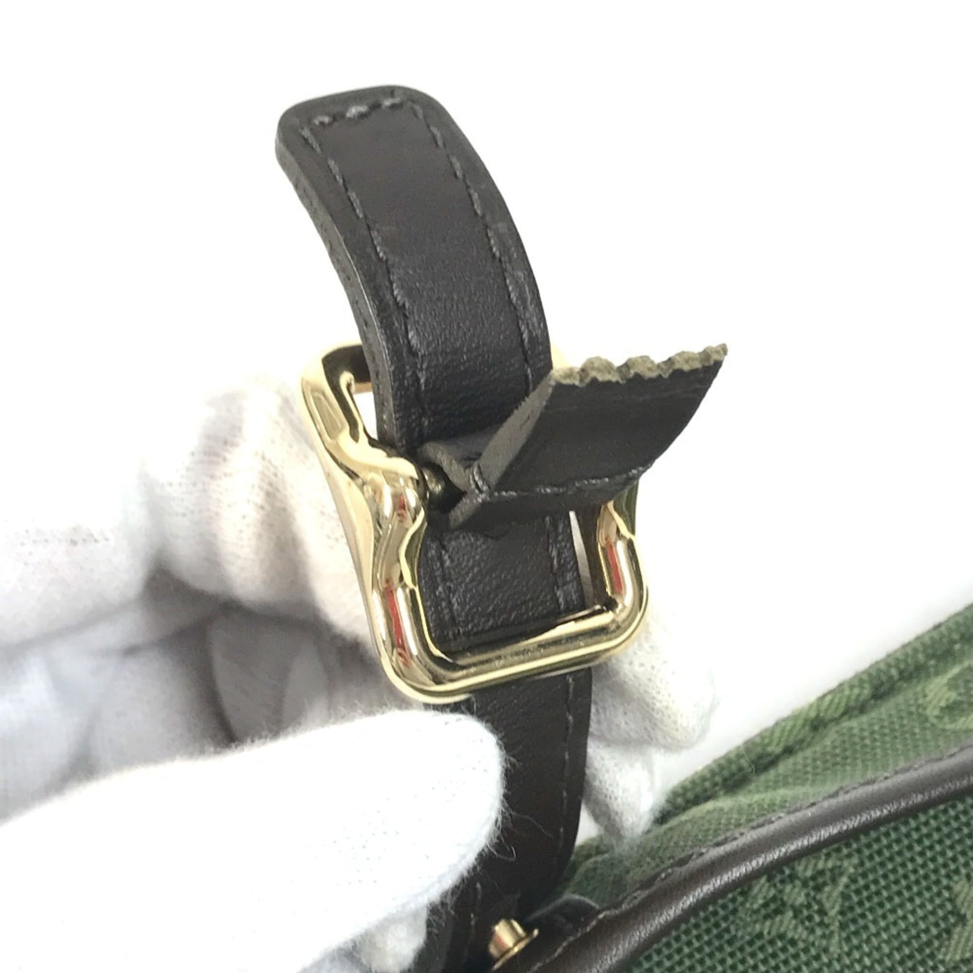 Louis Vuitton Khaki Monogram Monogram Mini Handbag Pouch (Pre-Owned)