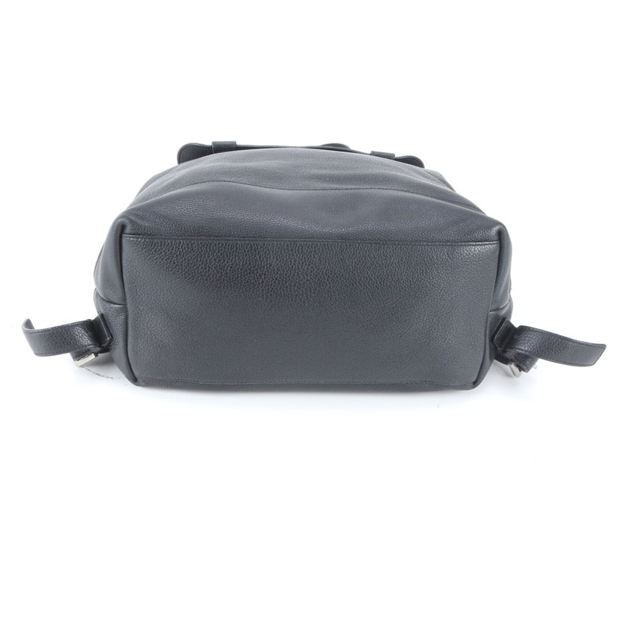 Saint Laurent Black Leather Backpack (Pre-Owned)