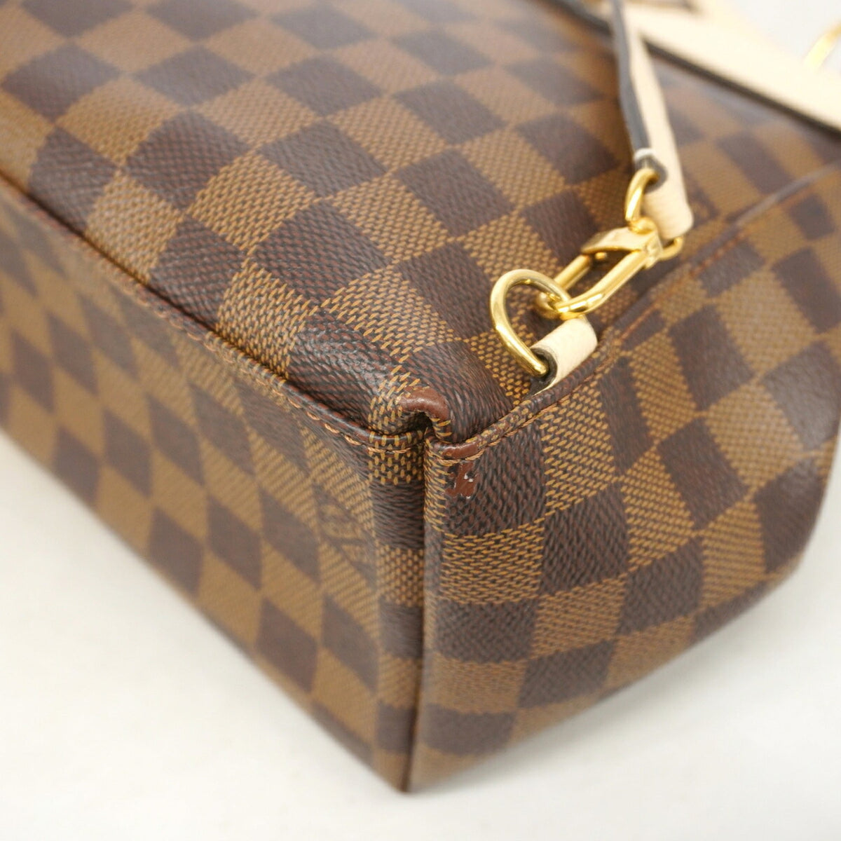 Louis Vuitton Cream Ebene Backpack (Pre-Owned)