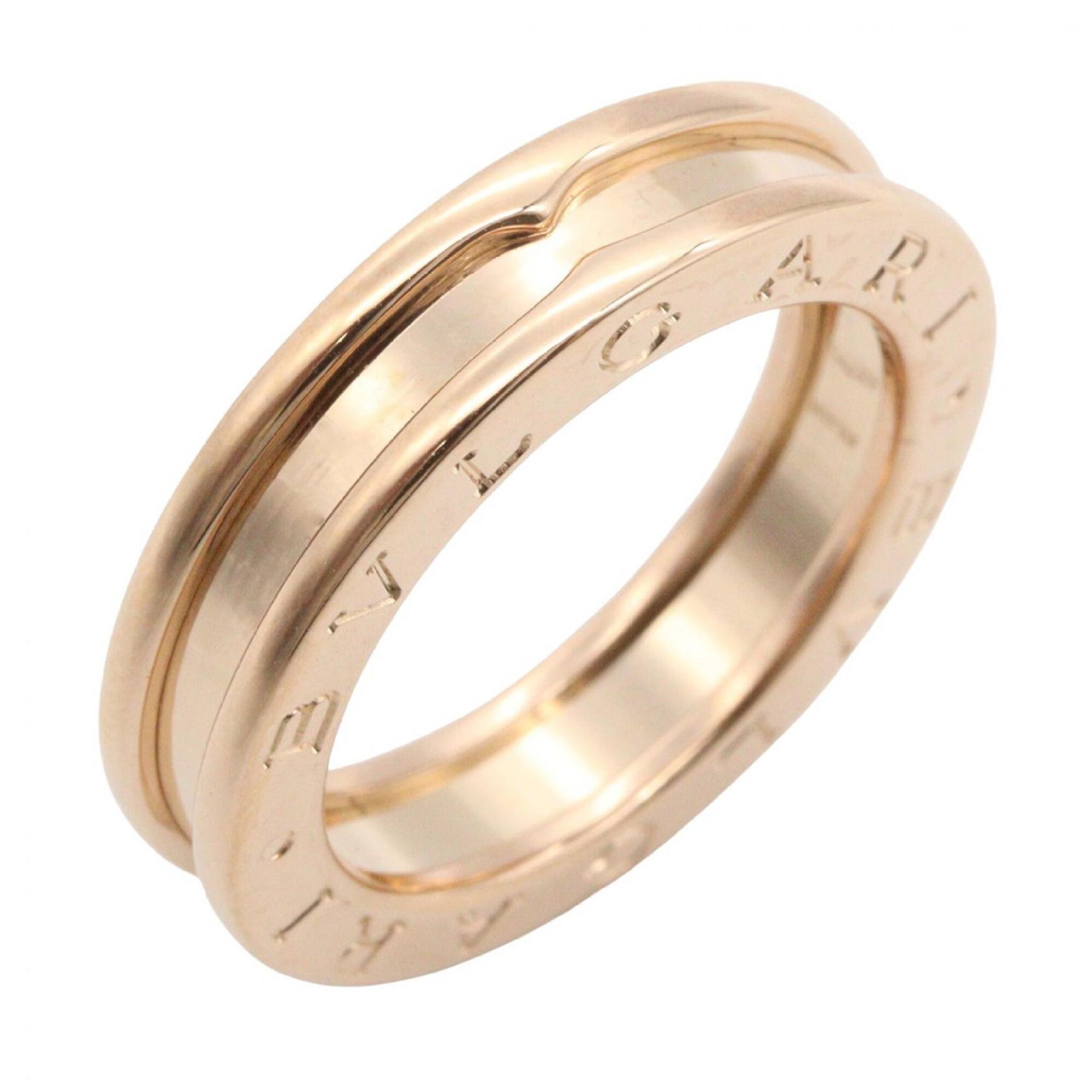 Bvlgari Gold Pink Gold (18K) Band Ring (Pre-Owned)