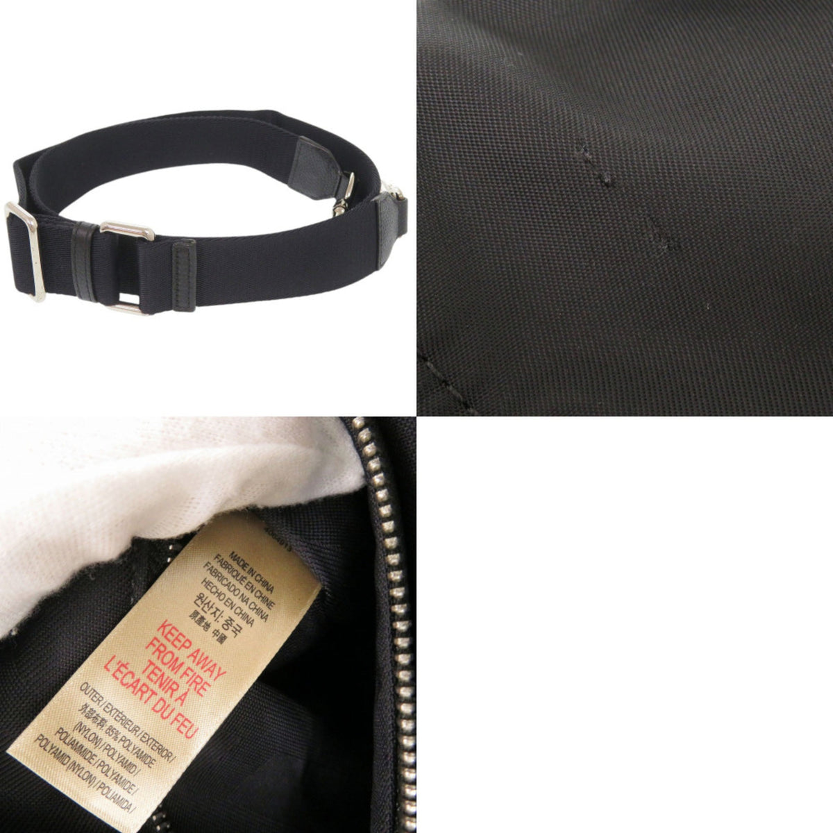 Burberry Black Nylon Backpack (Pre-Owned)