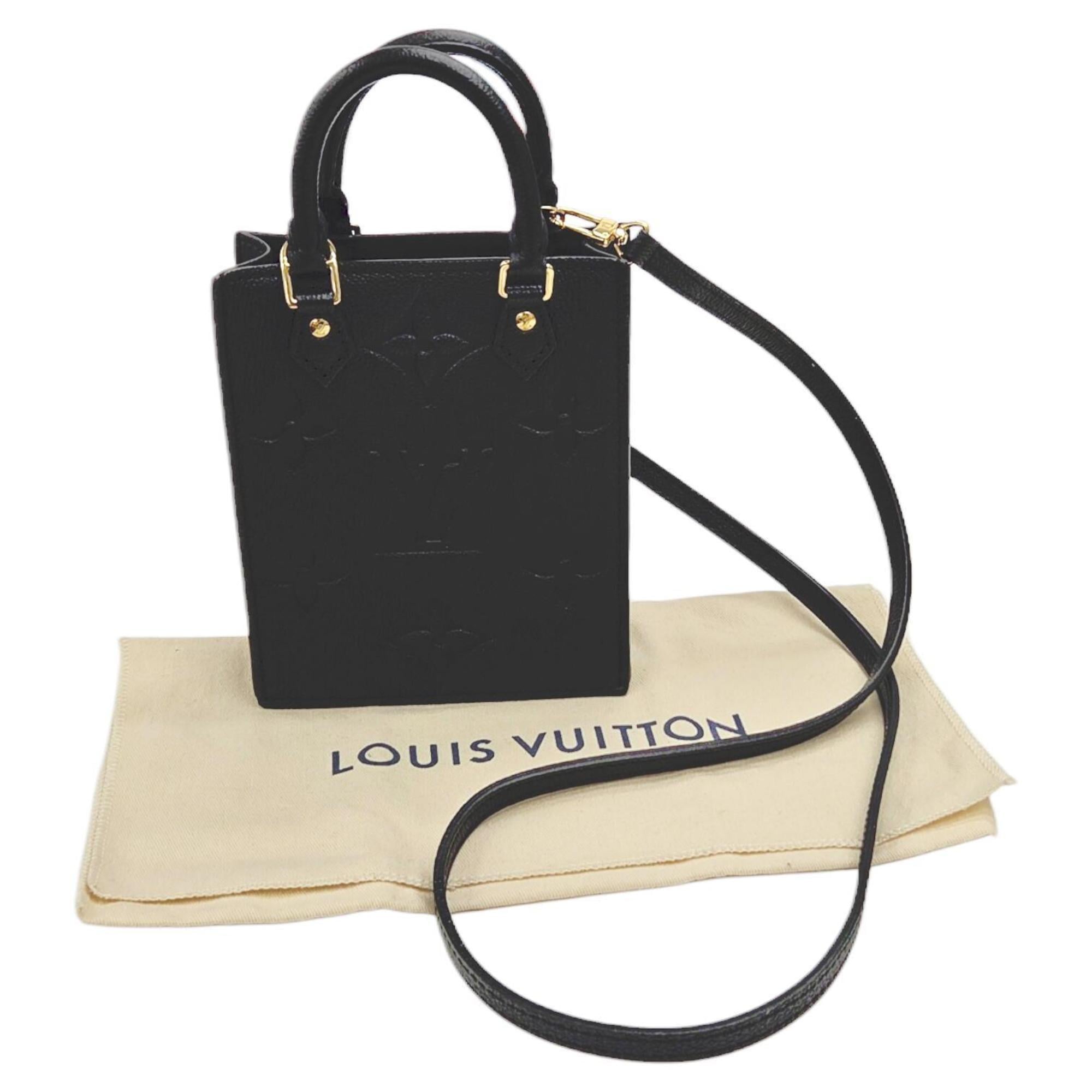 Louis Vuitton Black Monogram Empreinte Shoulder Bag (Pre-Owned)