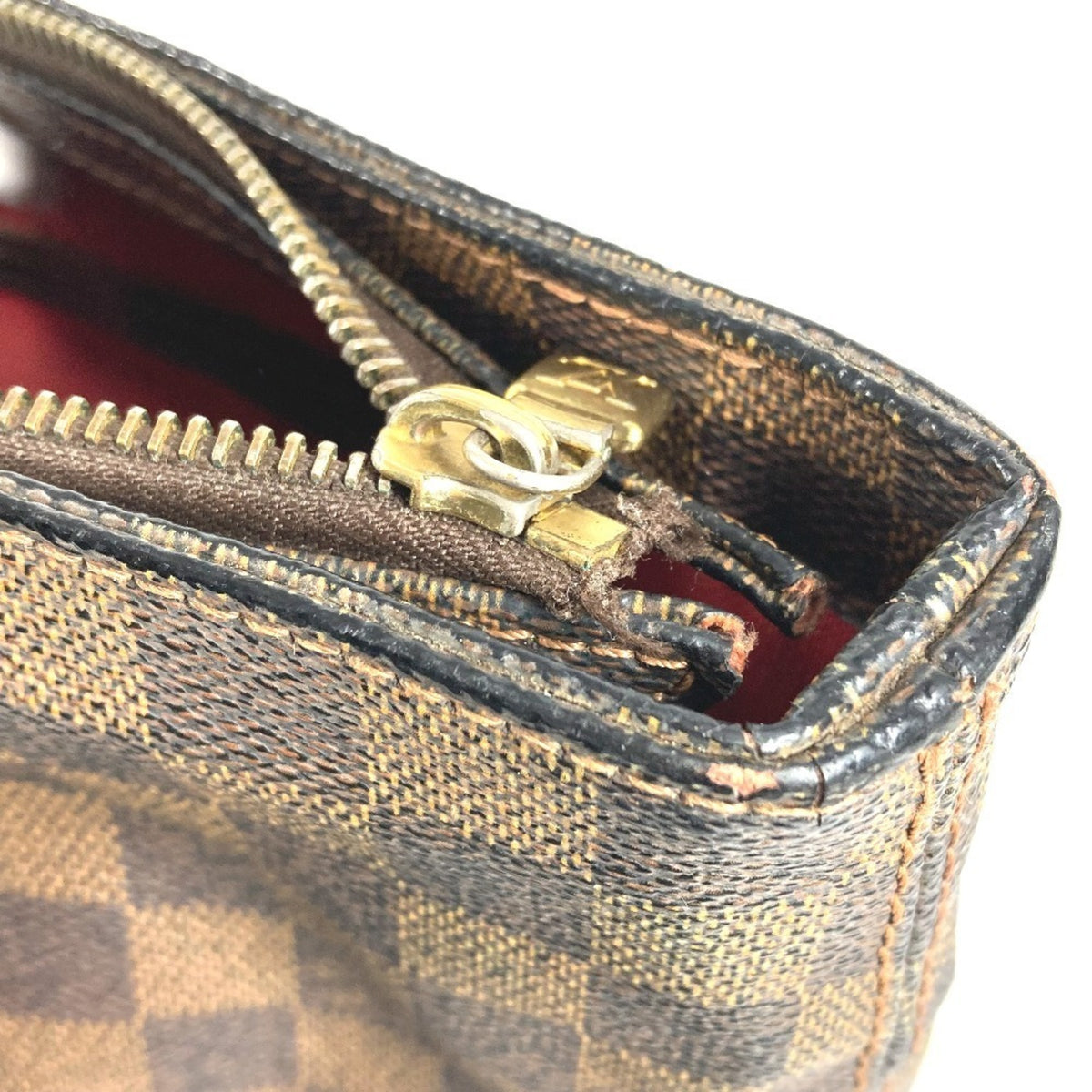 Louis Vuitton Damier Brown Ebene Damier Canvas Shoulder Bag Tote Bag (Pre-Owned)