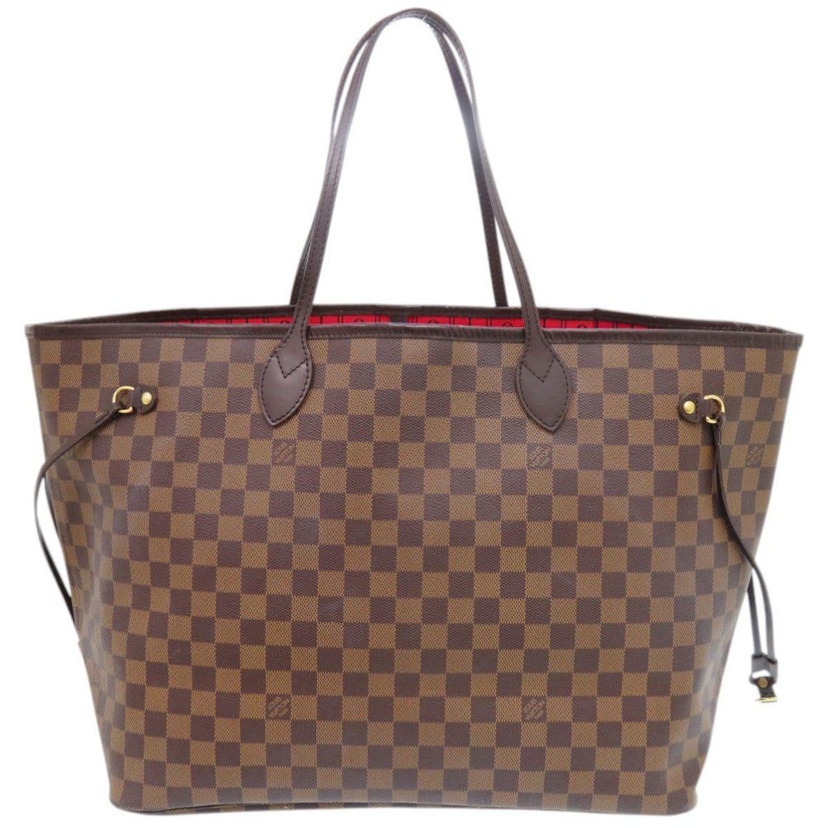 Louis Vuitton Brown Damier Canvas Ebene Damier Canvas Tote Bag (Pre-Owned)