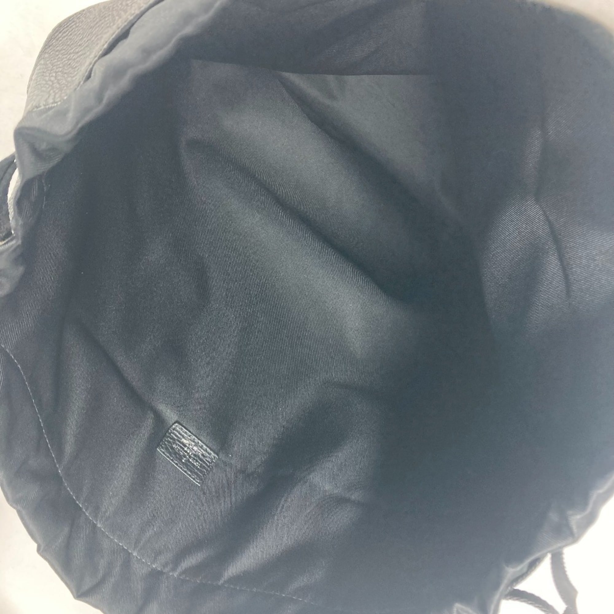 Louis Vuitton Black Noir Leather Handbag Shoulder Bag Tote Bag (Pre-Owned)