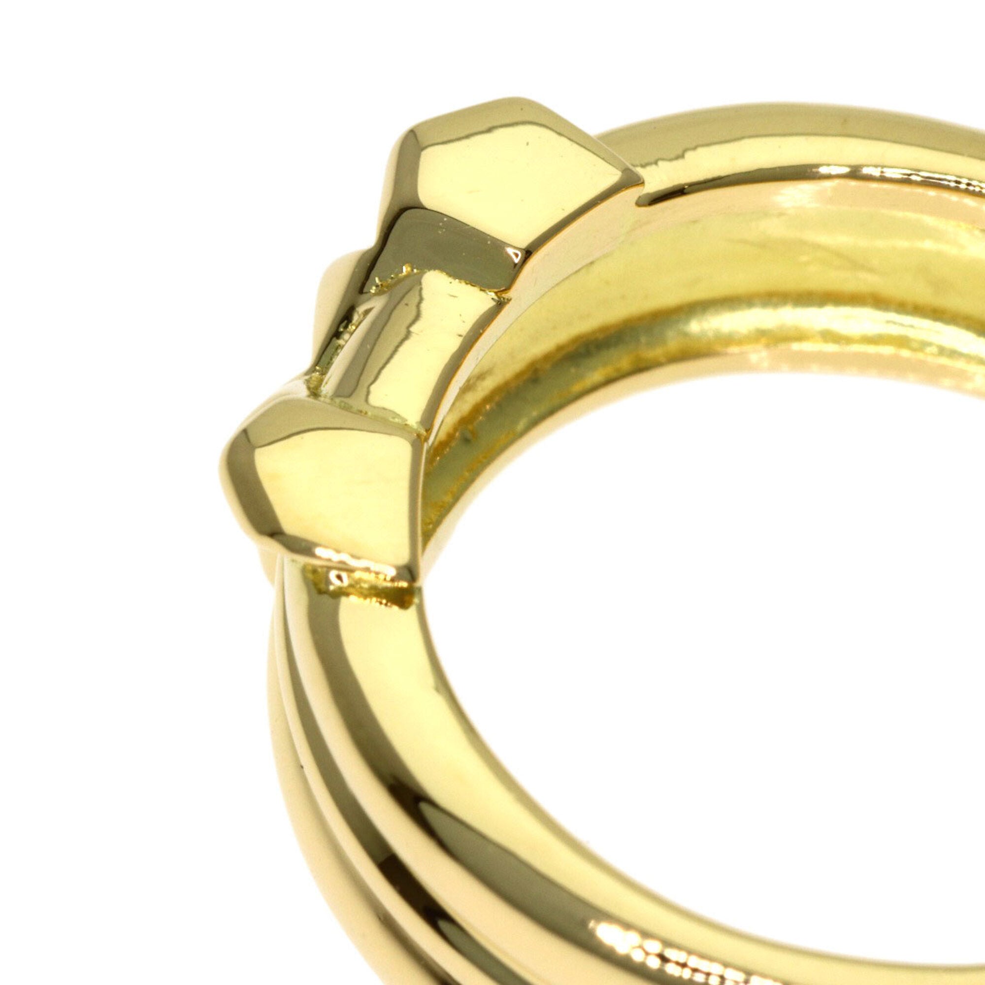 Yves Saint Laurent Yellow Gold (18K) Band Ring (Pre-Owned)