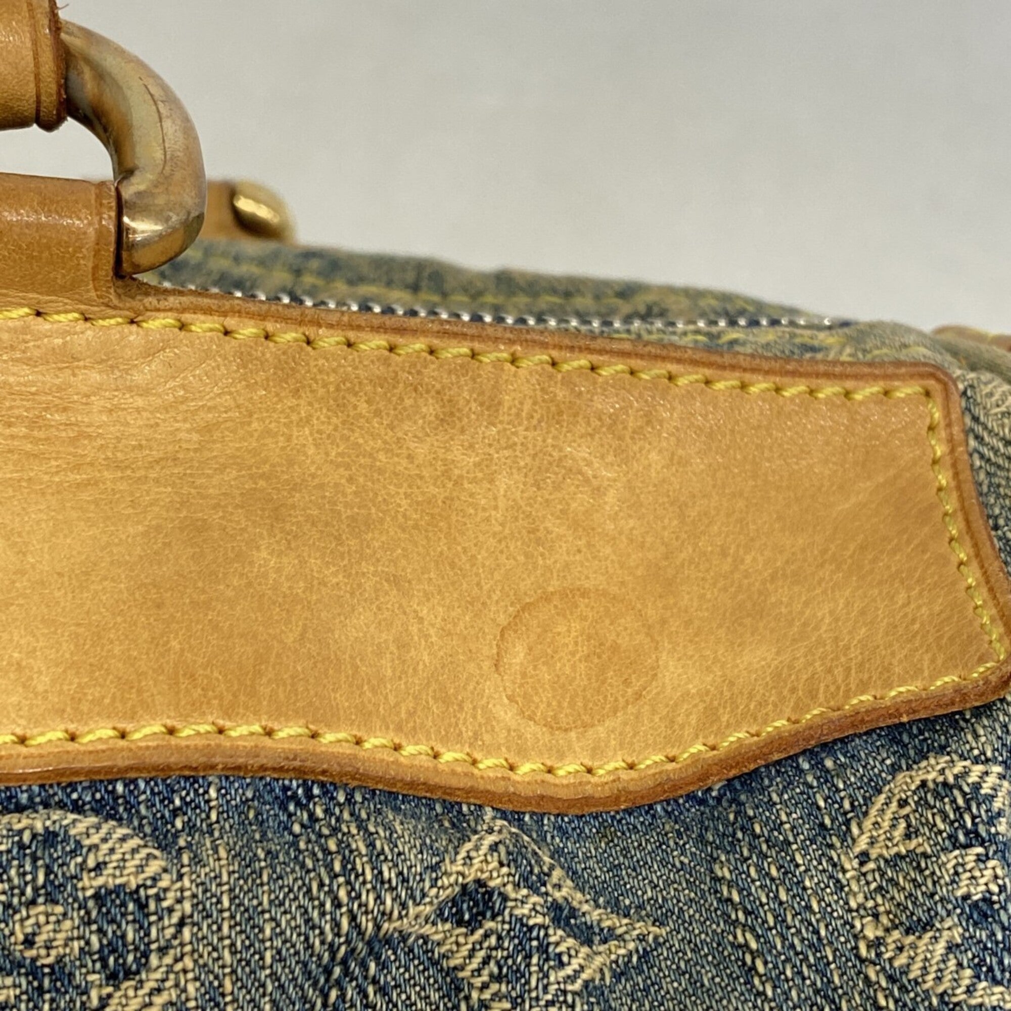 Louis Vuitton Blue Handbag (Pre-Owned)
