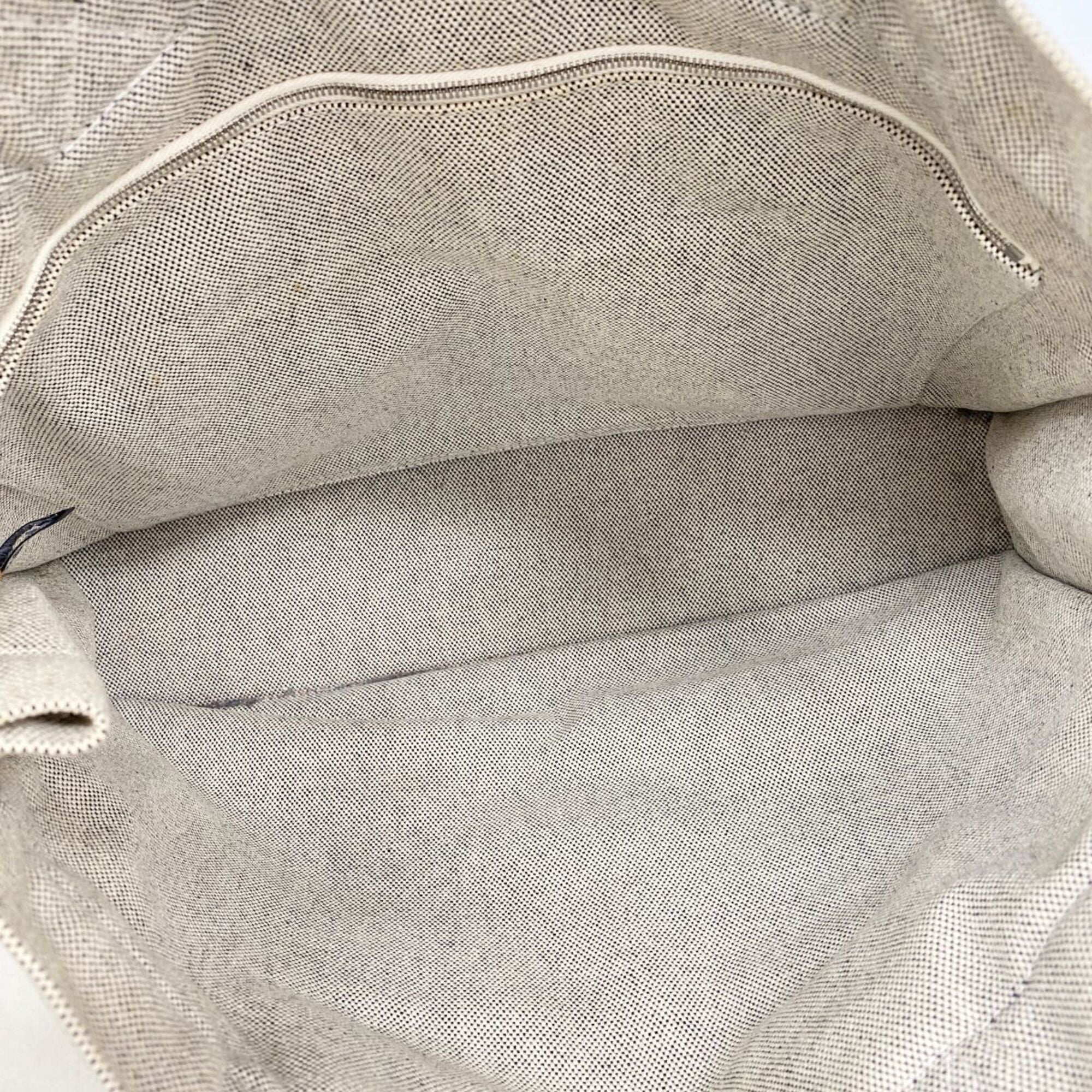 Hermes Black Canvas Tote Bag (Pre-Owned)