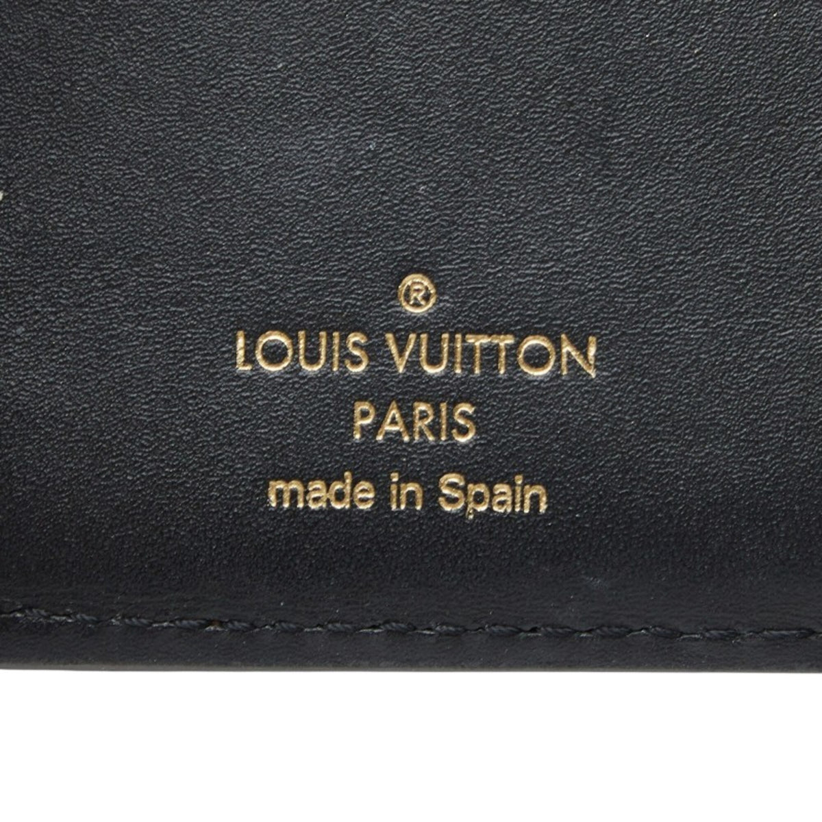 Louis Vuitton Brown Pvc Leather Wallet (Tri-Fold) (Pre-Owned)