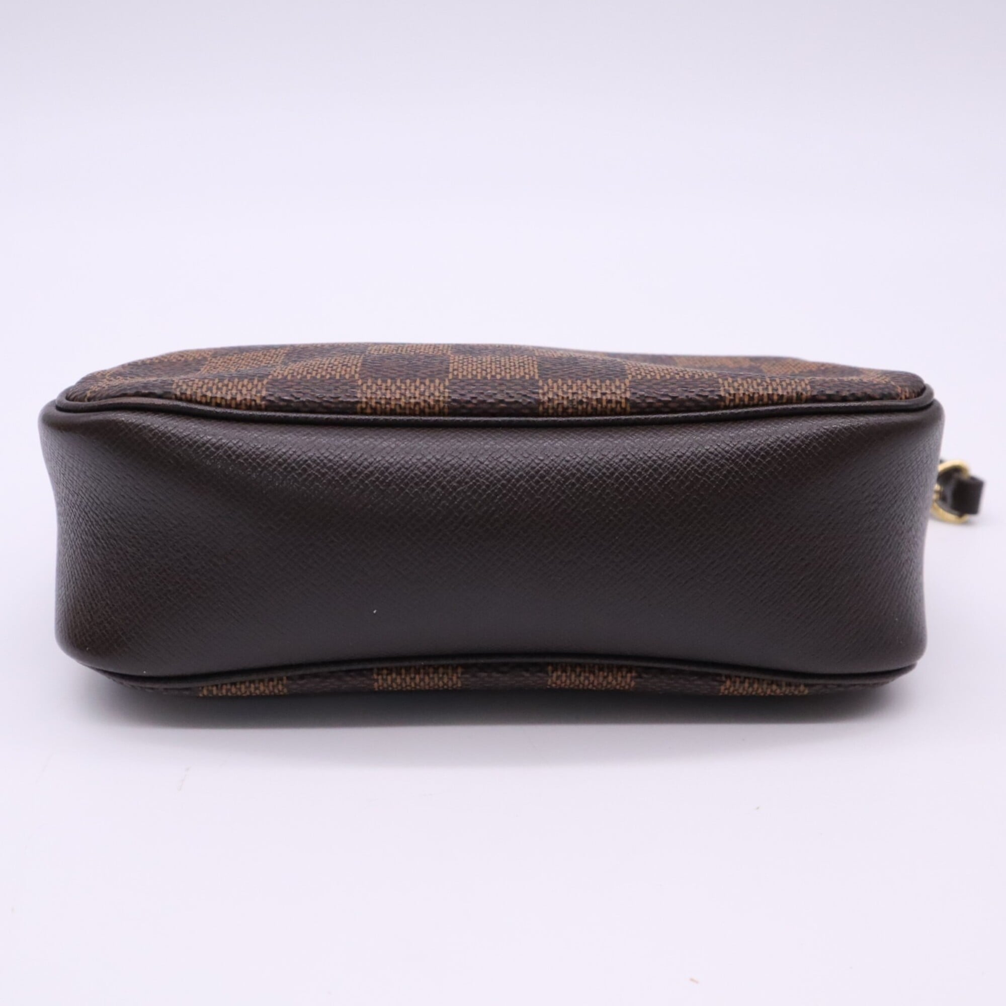 Louis Vuitton Damier Beige Brown Coated Canvas Leather Handbag (Pre-Owned)
