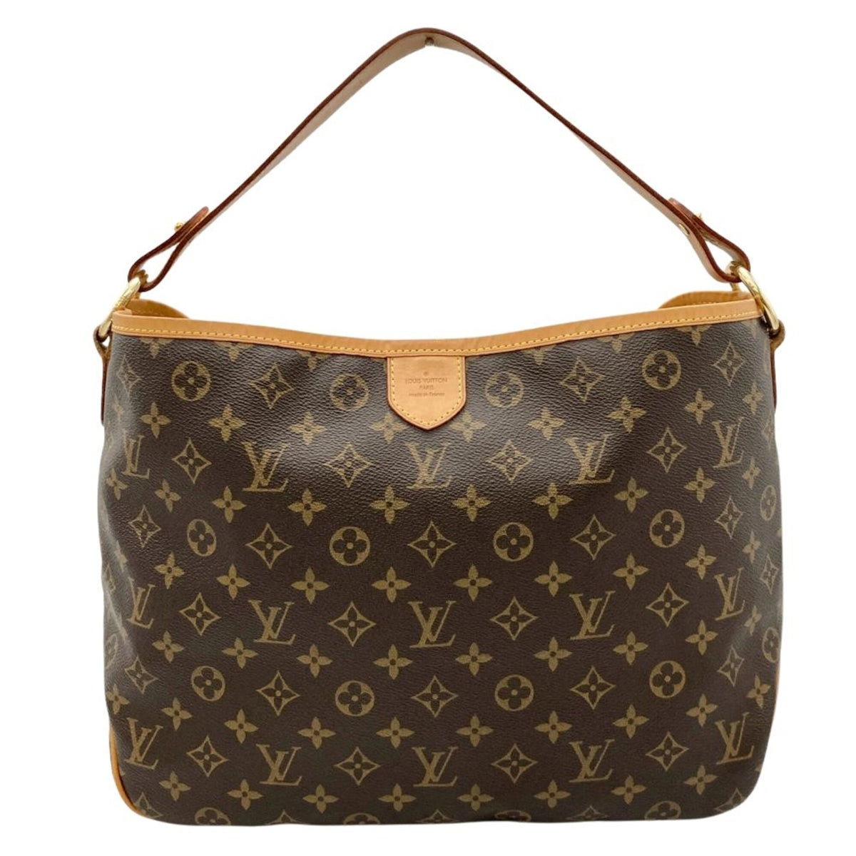 Louis Vuitton Brown Monogram Canvas Shoulder Bag (Pre-Owned)