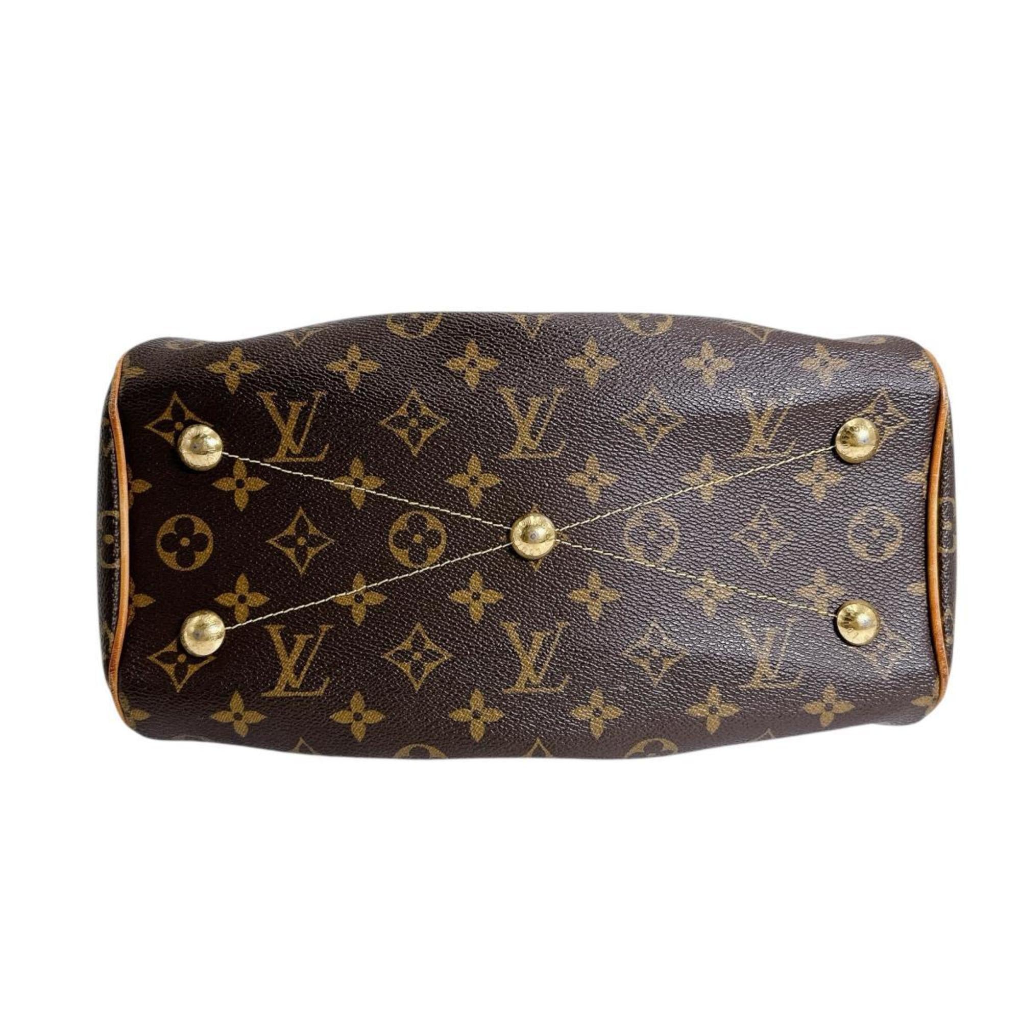 Louis Vuitton Brown Monogram Canvas Handbag (Pre-Owned)